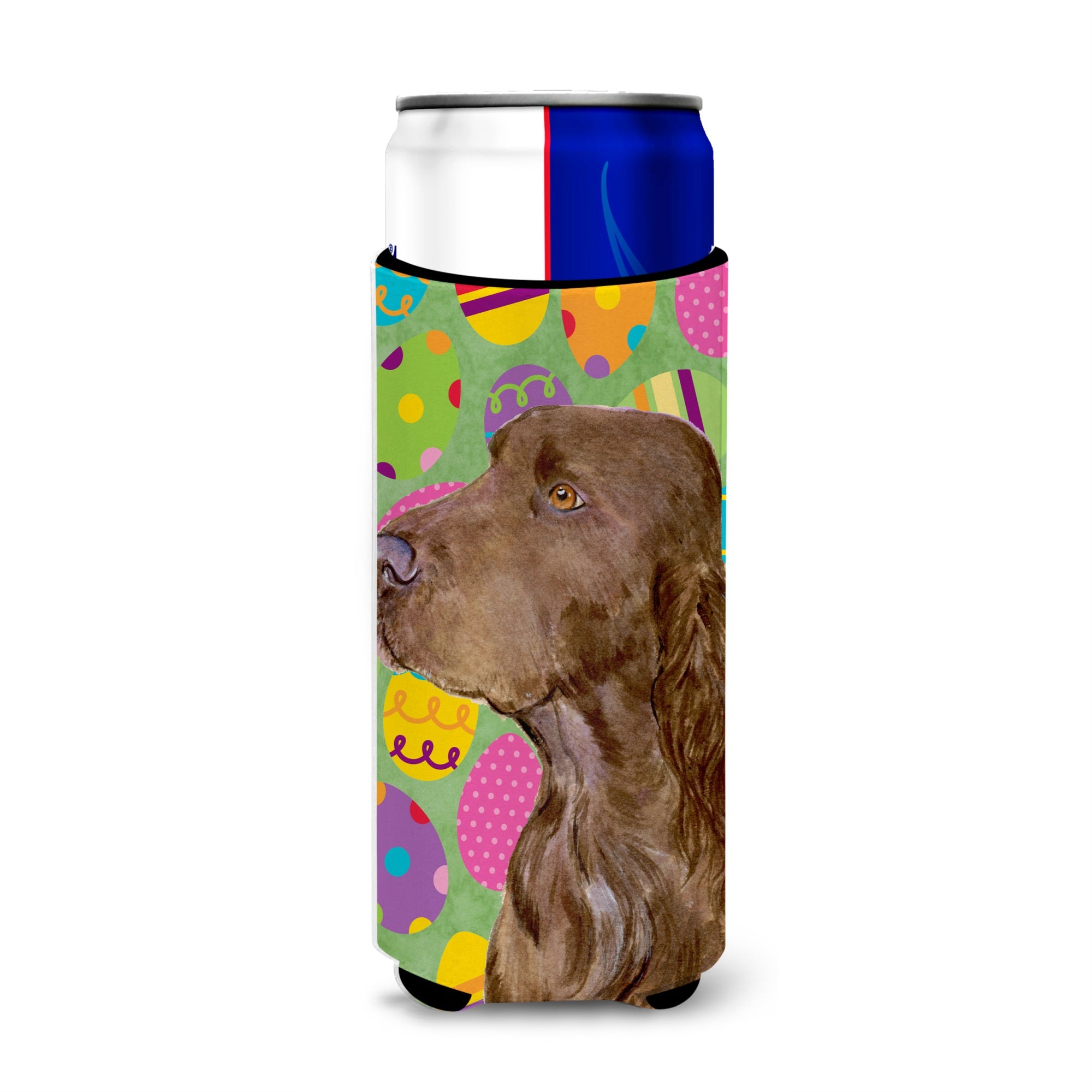 Field Spaniel Easter Eggtravaganza Ultra Hugger For Slim Cans