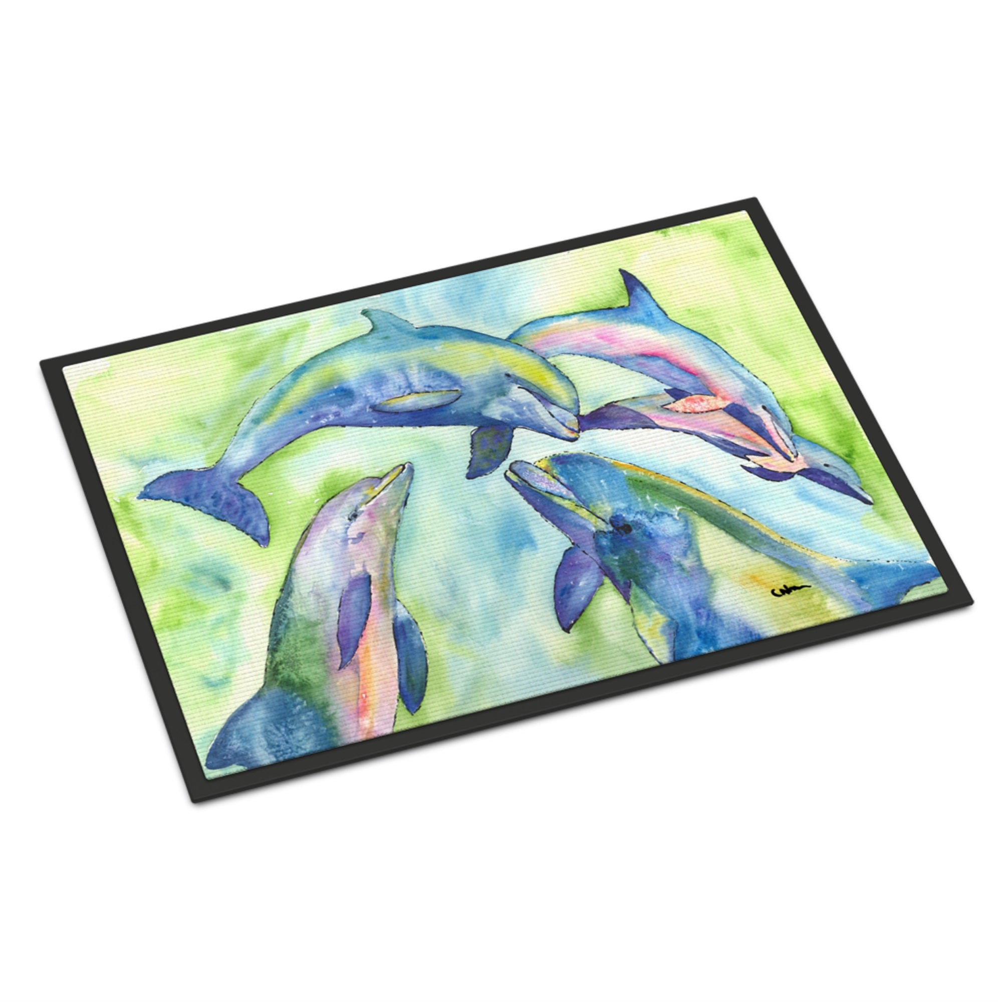 Dolphin Indoor Or Outdoor Mat 18X27