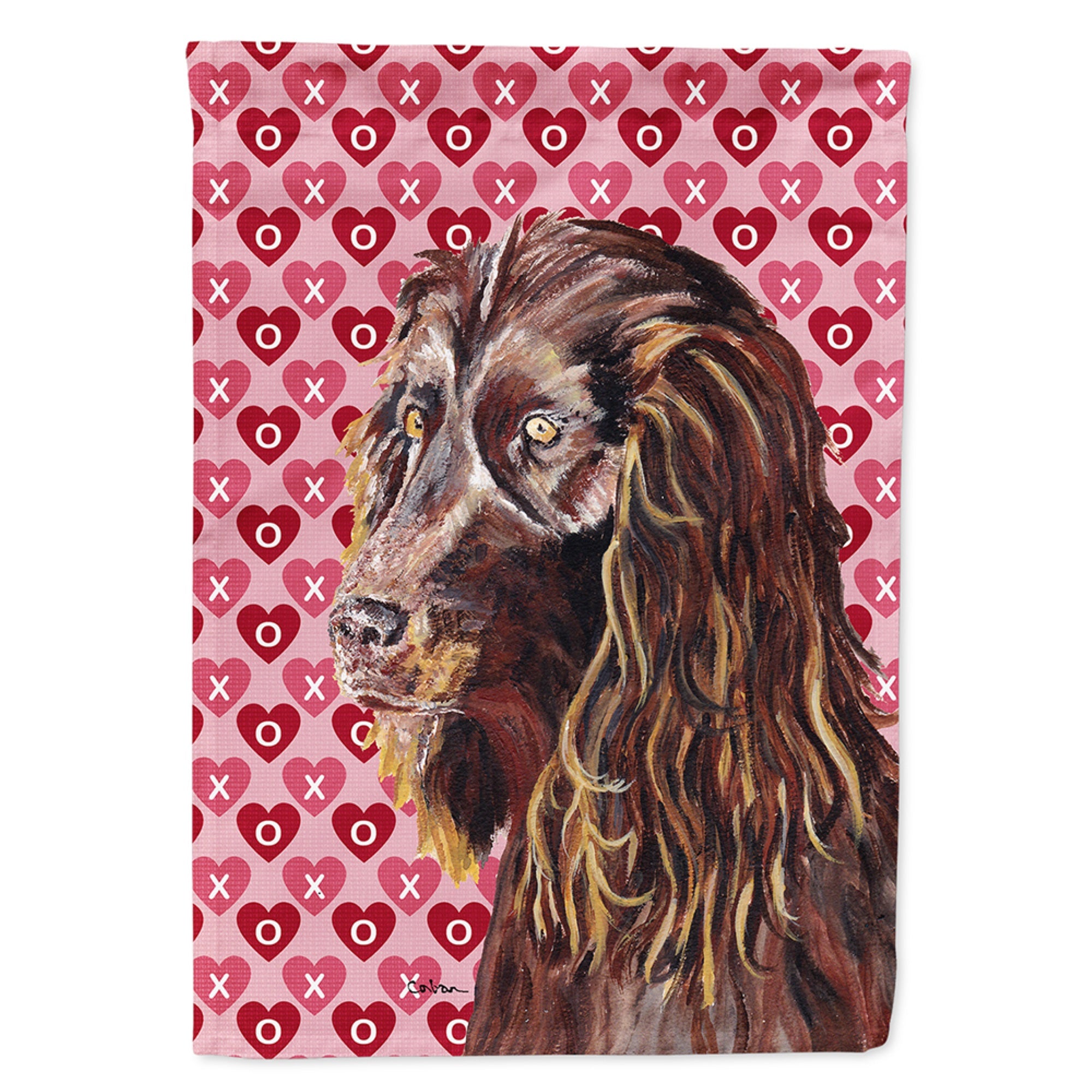 Boykin Spaniel Hearts And Love Flag Garden Size