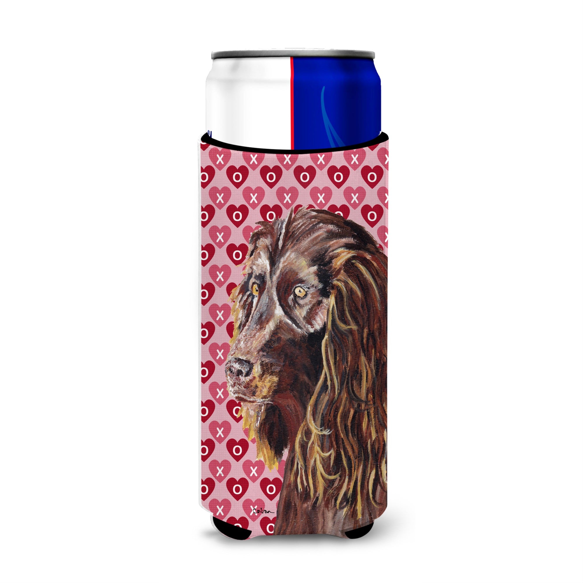 Boykin Spaniel Hearts And Love Ultra Hugger For Slim Cans