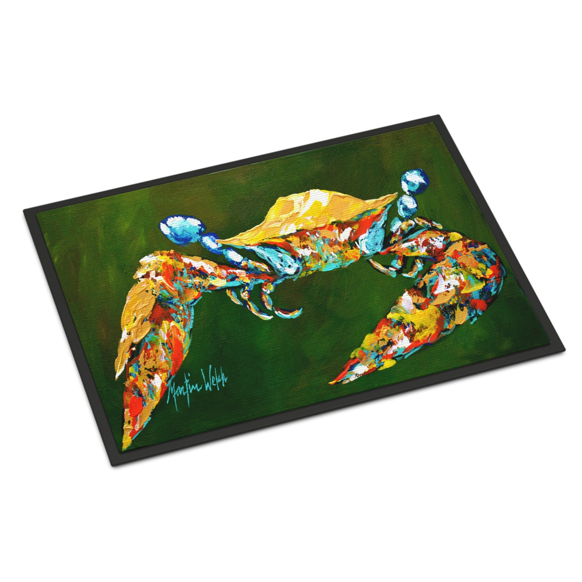 Go Green Crab Indoor Or Outdoor Mat 24X36