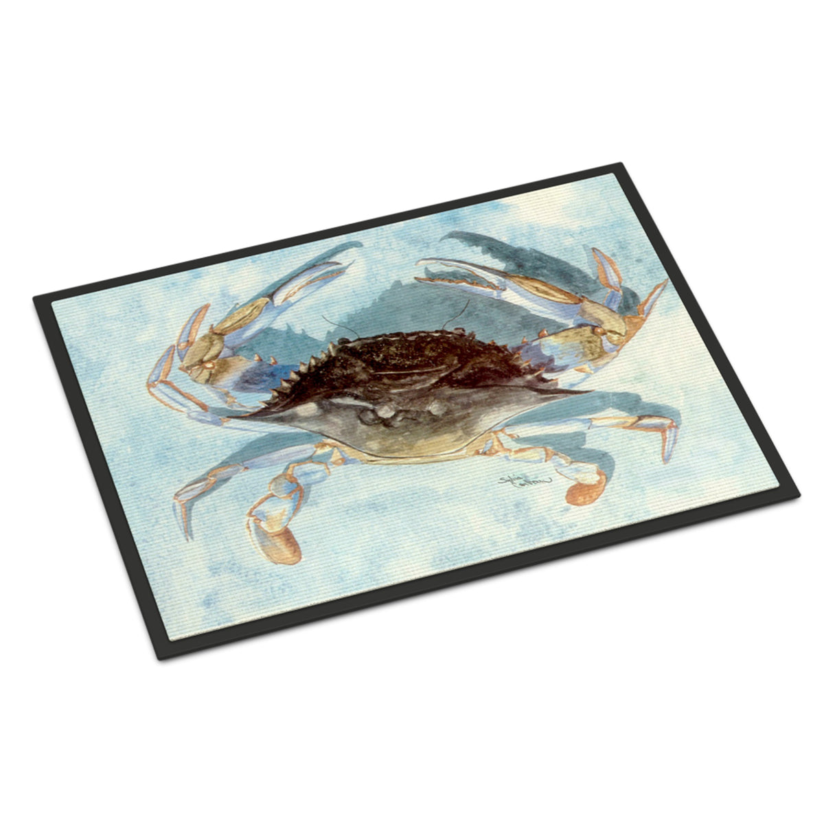 Blue Crab Indoor Or Outdoor Mat 18X27