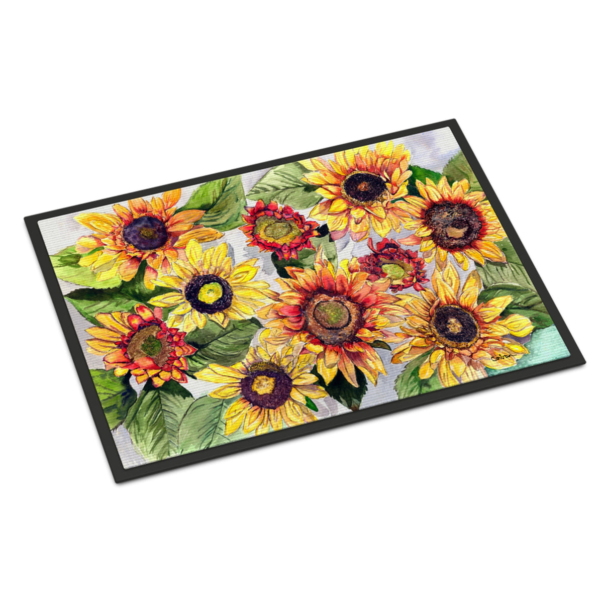 Sunflowers Indoor Or Outdoor Mat 18X27