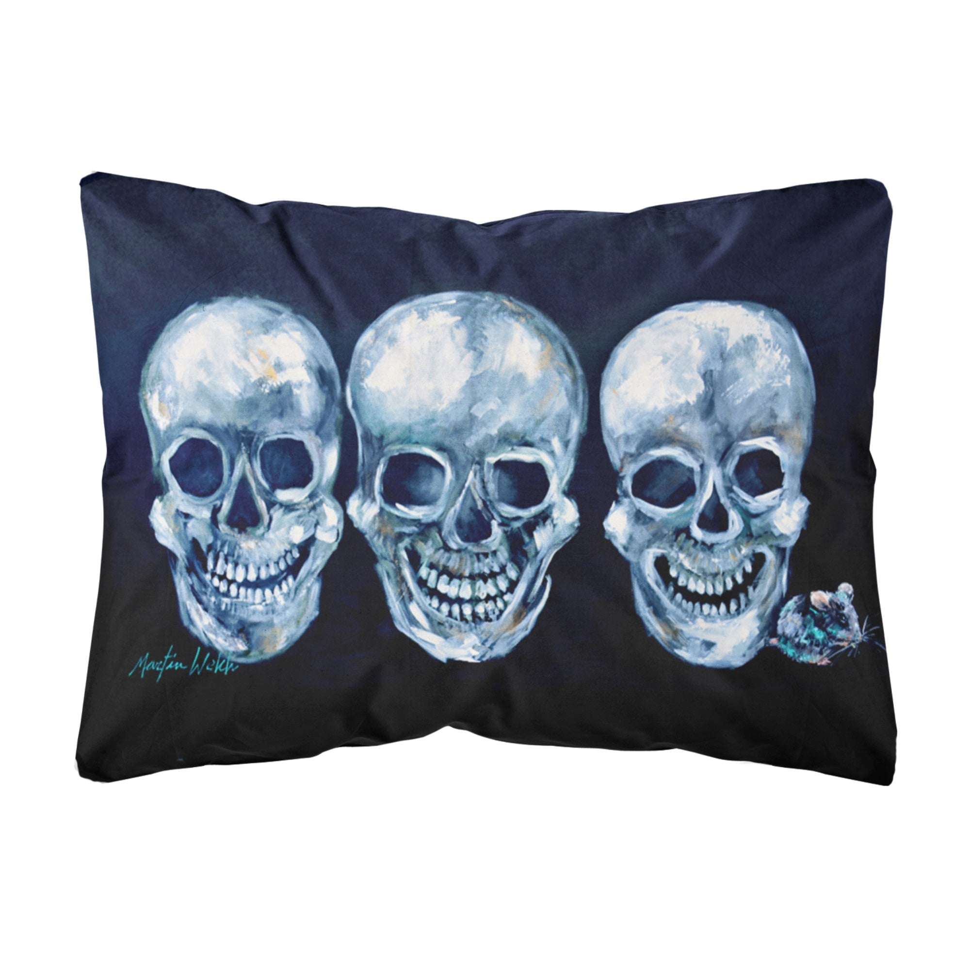 Ekk A Meece Canvas Fabric Decorative Pillow