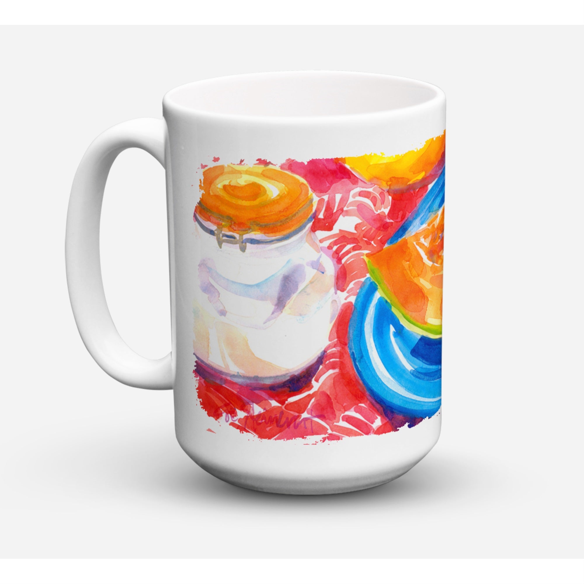 A Slice Of Cantelope Coffee Mug 15 Oz