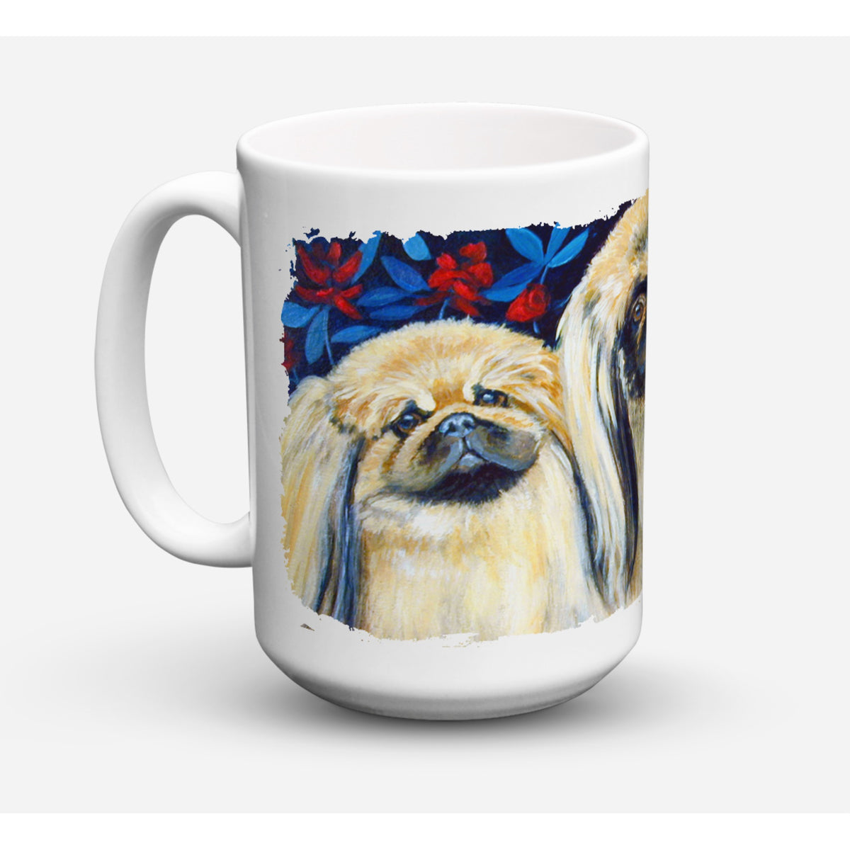 What A Pair Of Pekingese Coffee Mug 15 Oz