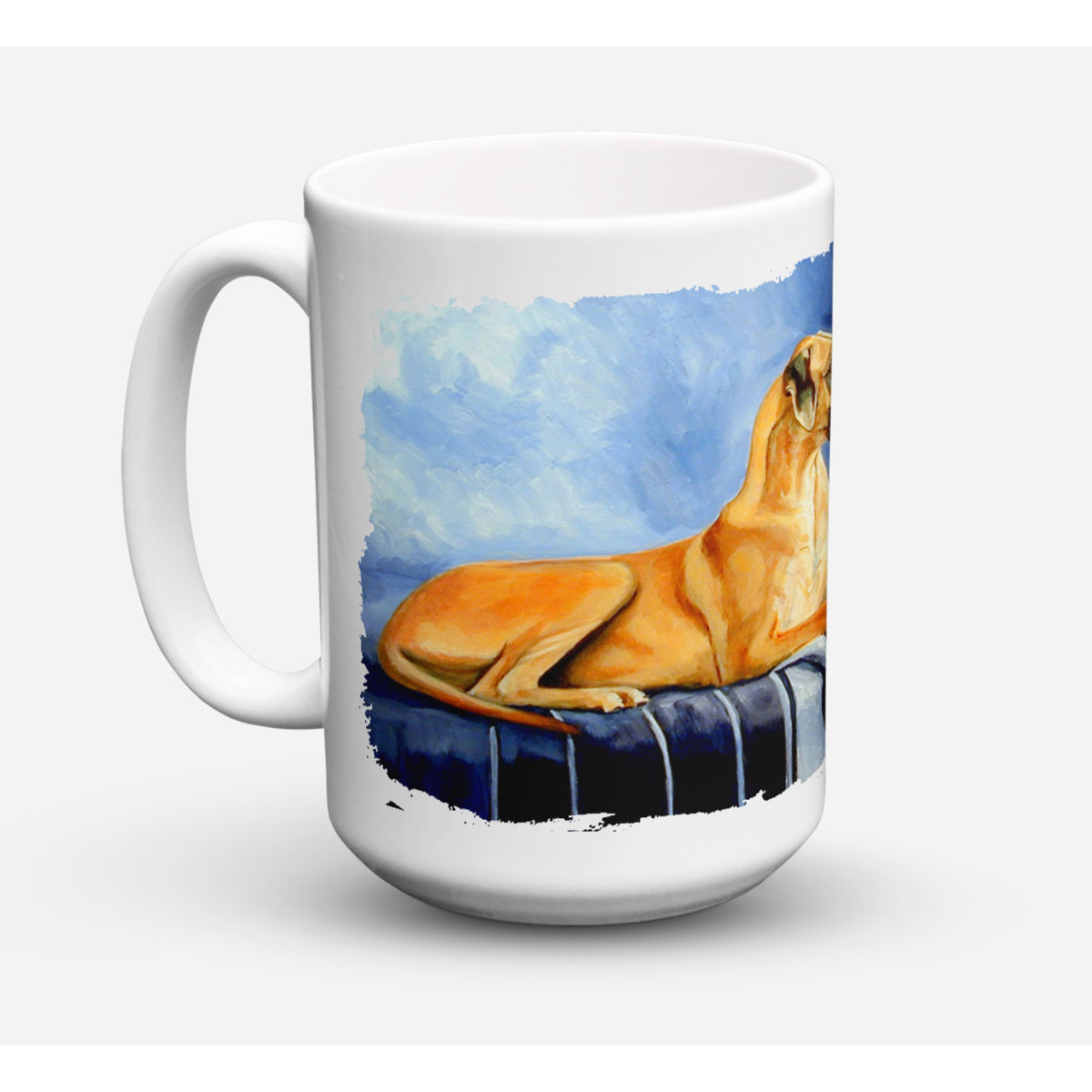 Natural Fawn Great Dane Coffee Mug 15 Oz