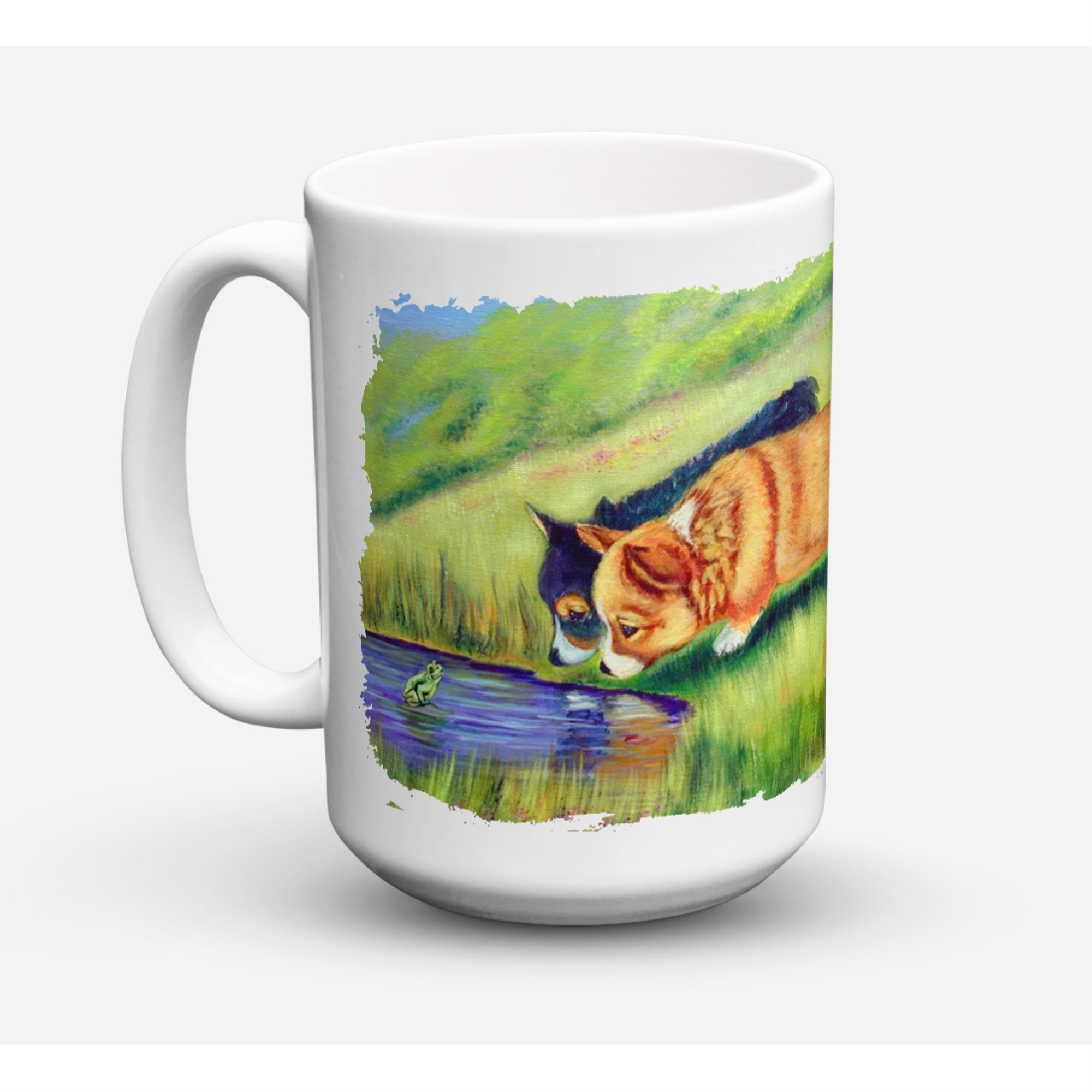 Corgi Coffee Mug 15 oz