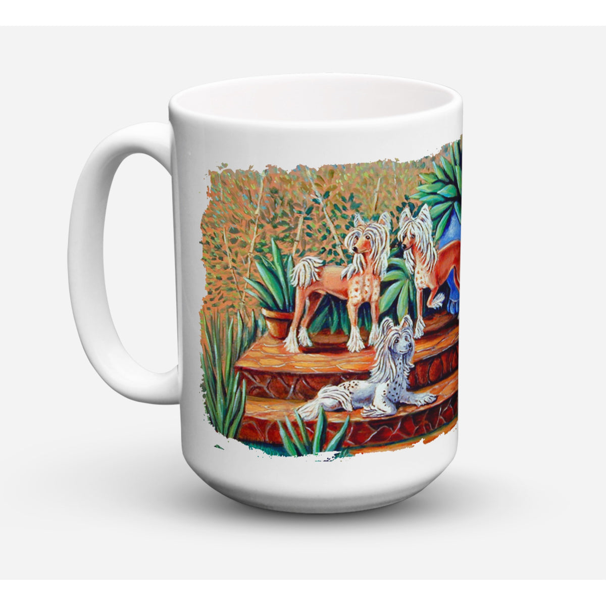 Chinese Crested  Coffee Mug 15 Oz