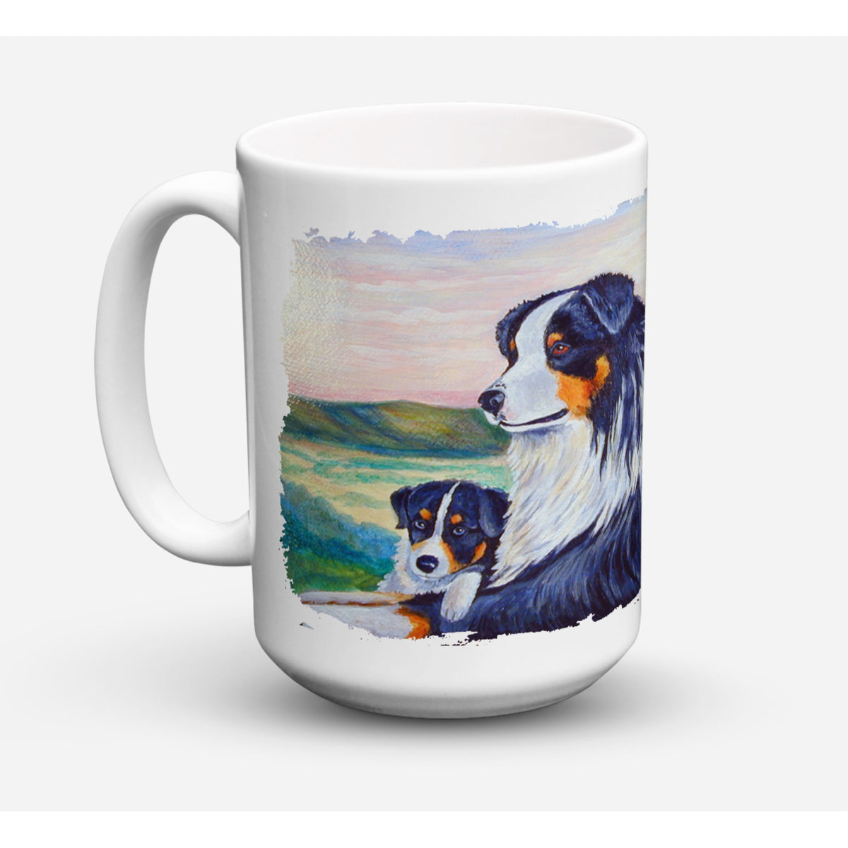 Australian Shepherd Coffee Mug 15 Oz