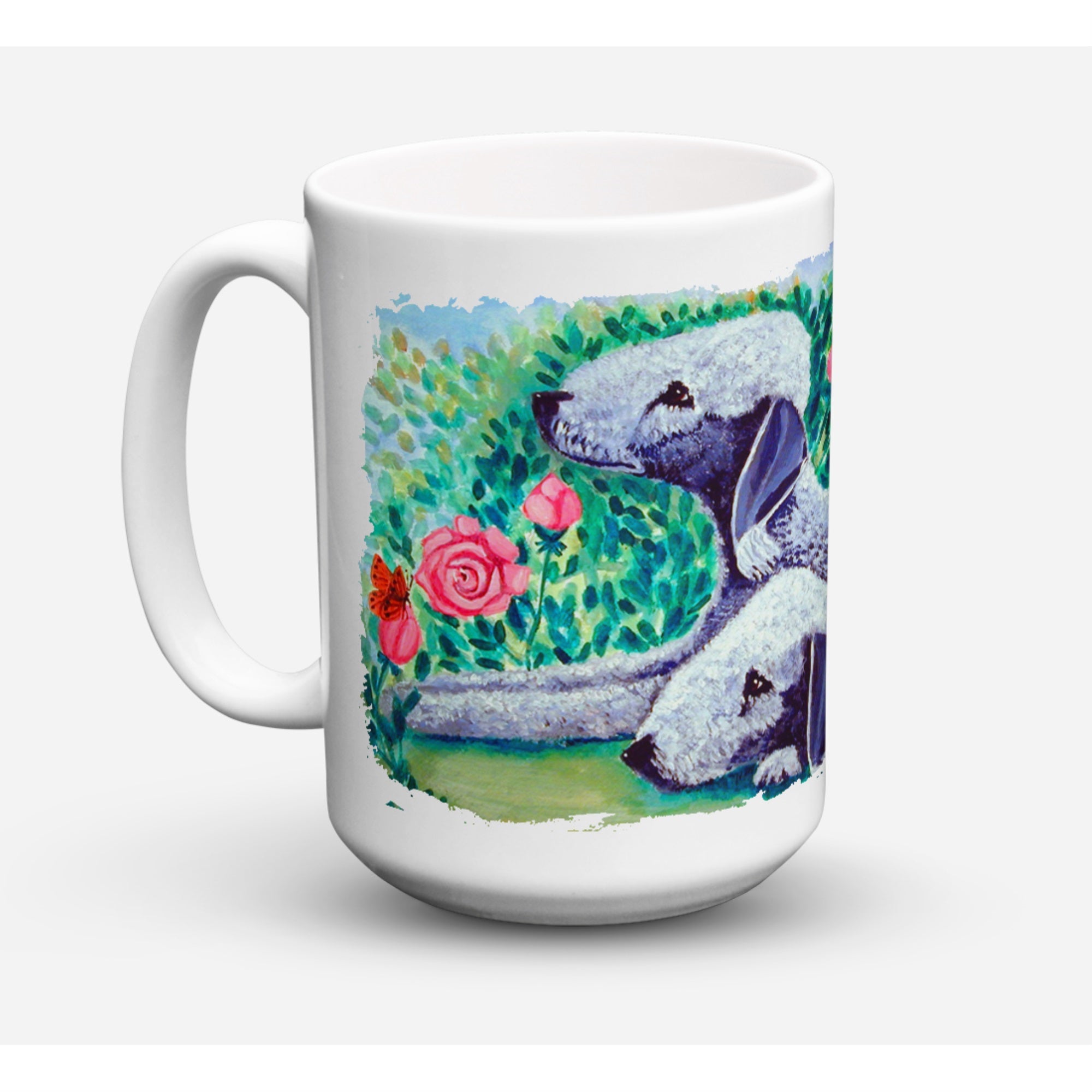Bedlington Terrier Coffee Mug 15 Oz