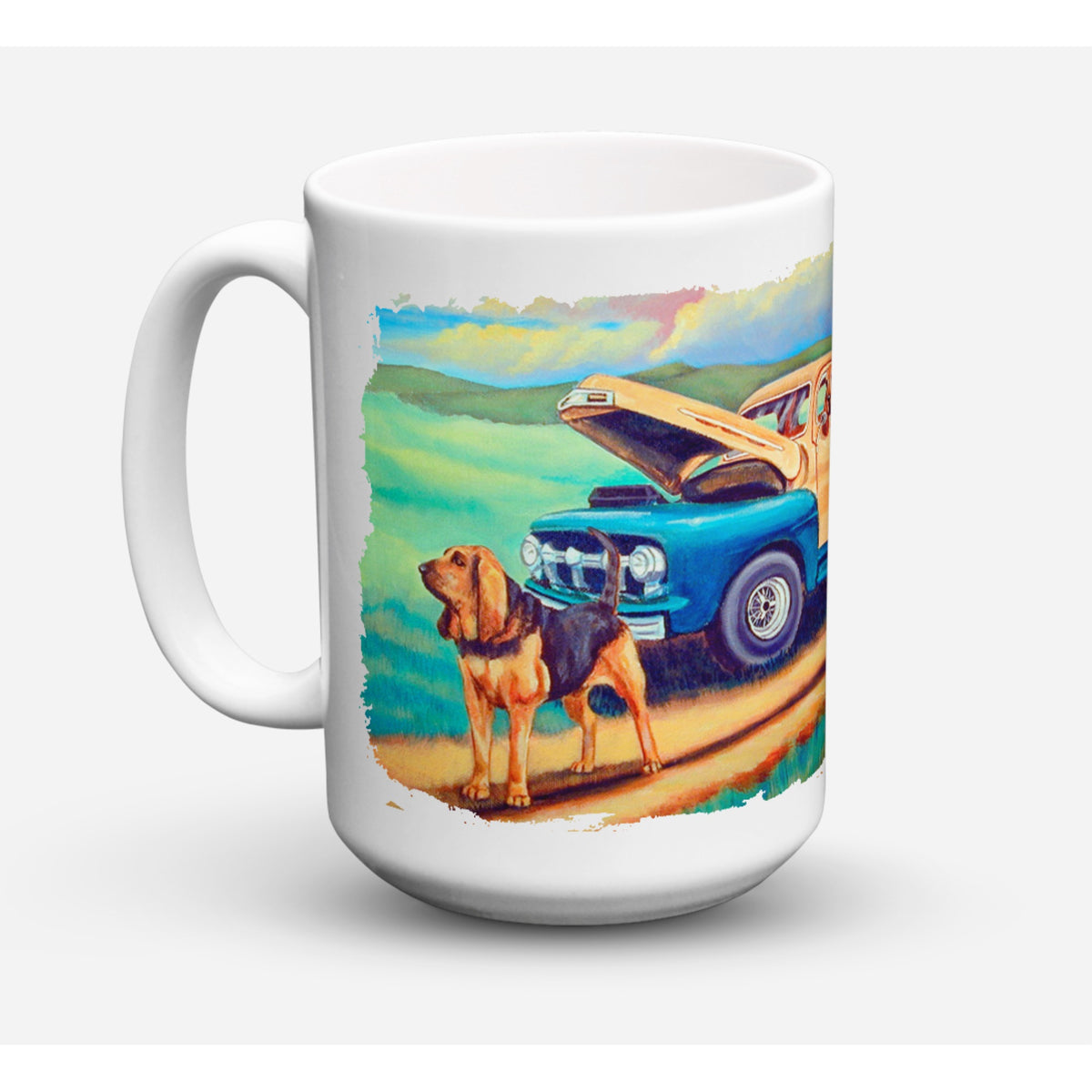 Bloodhound Coffee Mug 15 Oz