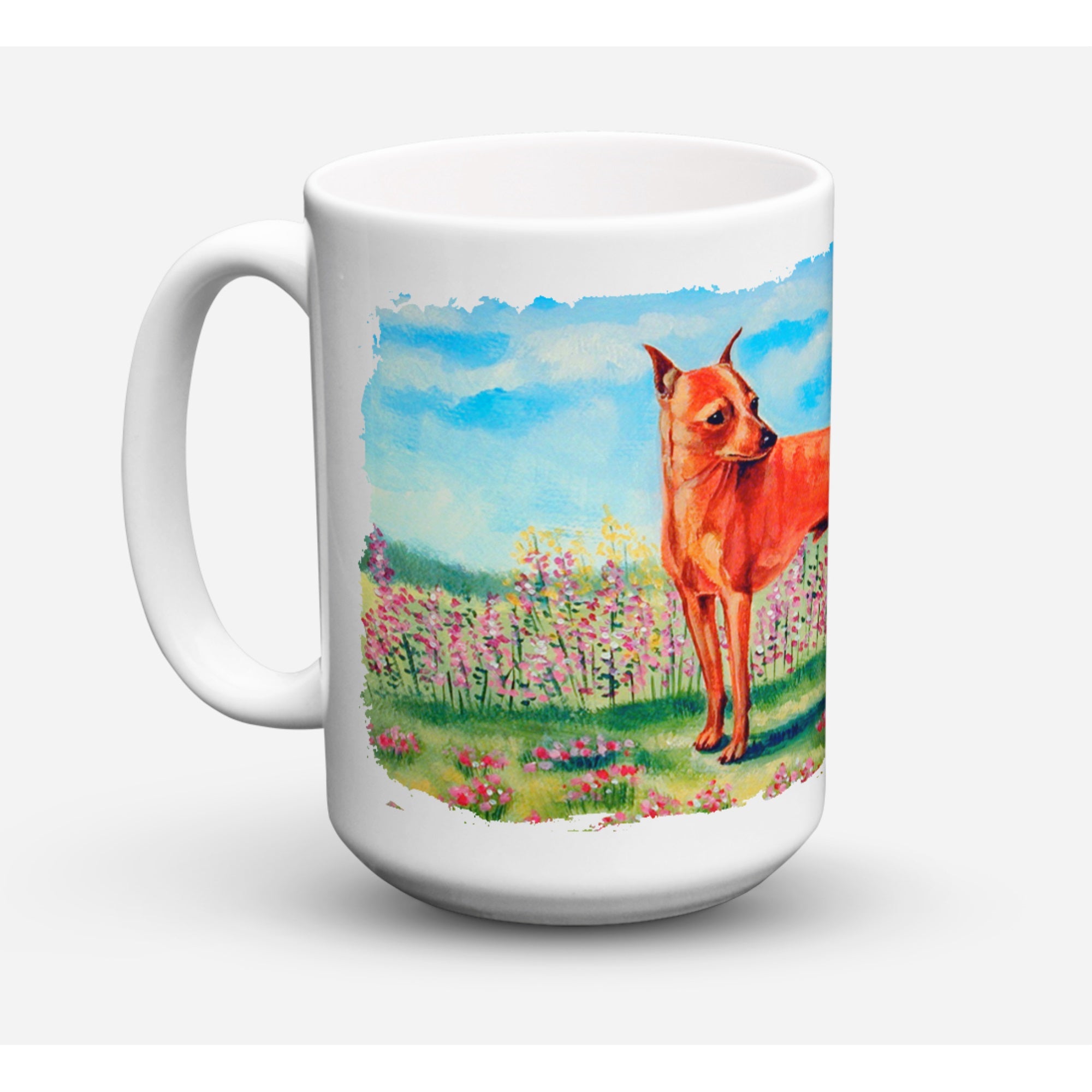 Min Pin Coffee Mug 15 Oz