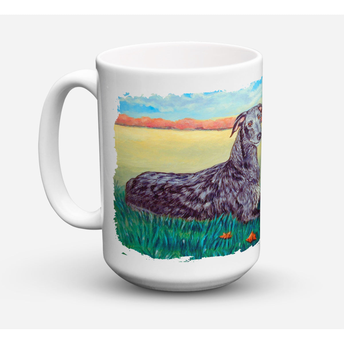 Scottish Deerhound Coffee Mug 15 Oz