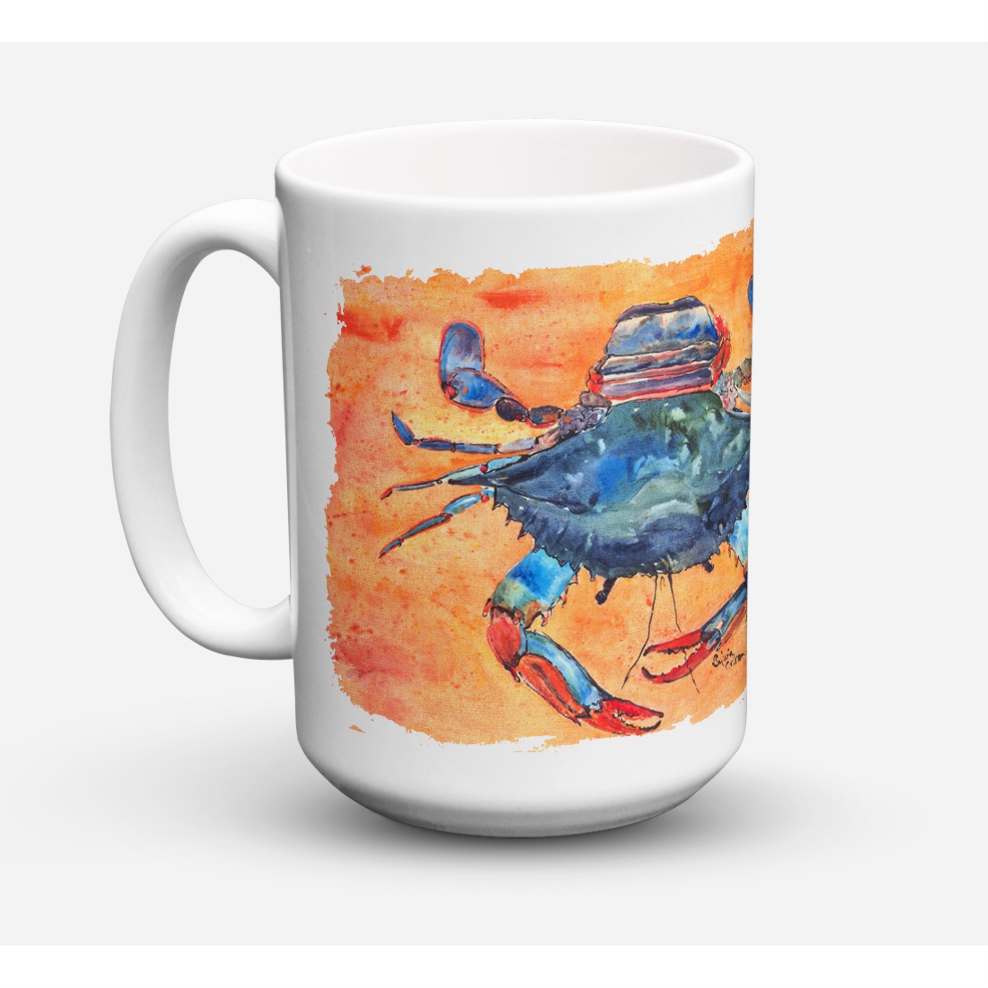 Crab Coffee Mug 15 oz