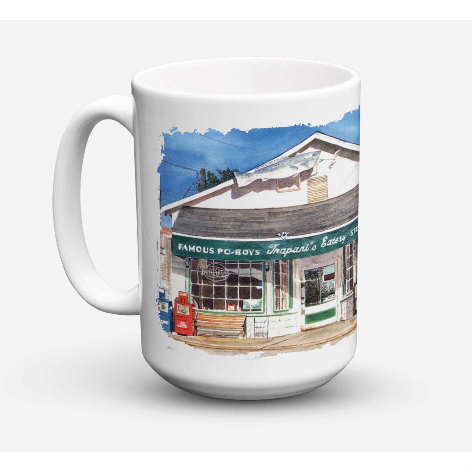 Trapani'S Eatery Coffee Mug 15 Oz