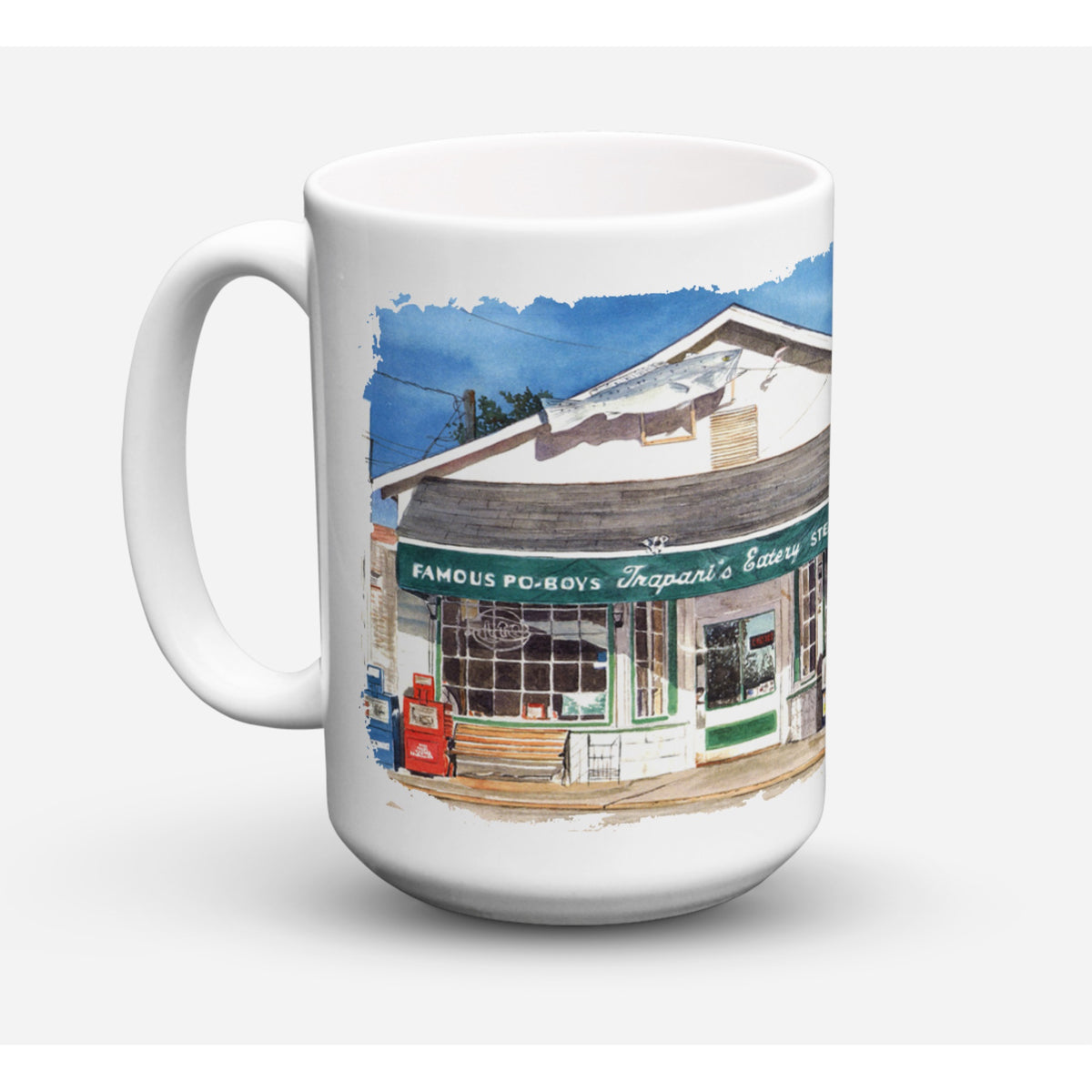 Trapani'S Eatery Coffee Mug 15 Oz