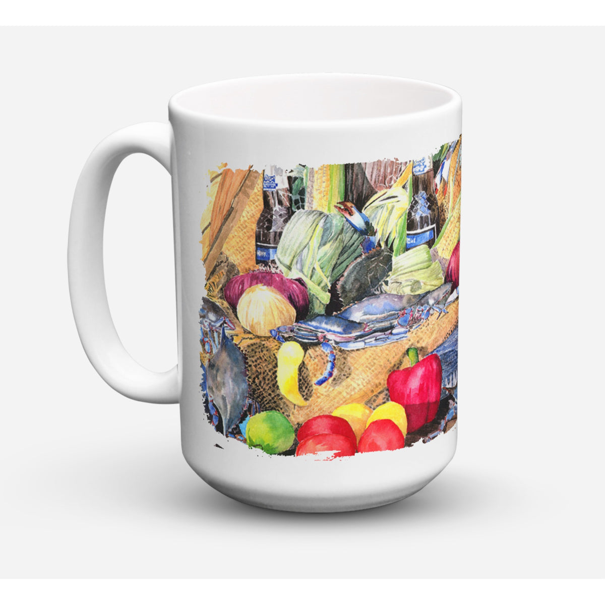 Barq'S And Crabs Coffee Mug 15 Oz