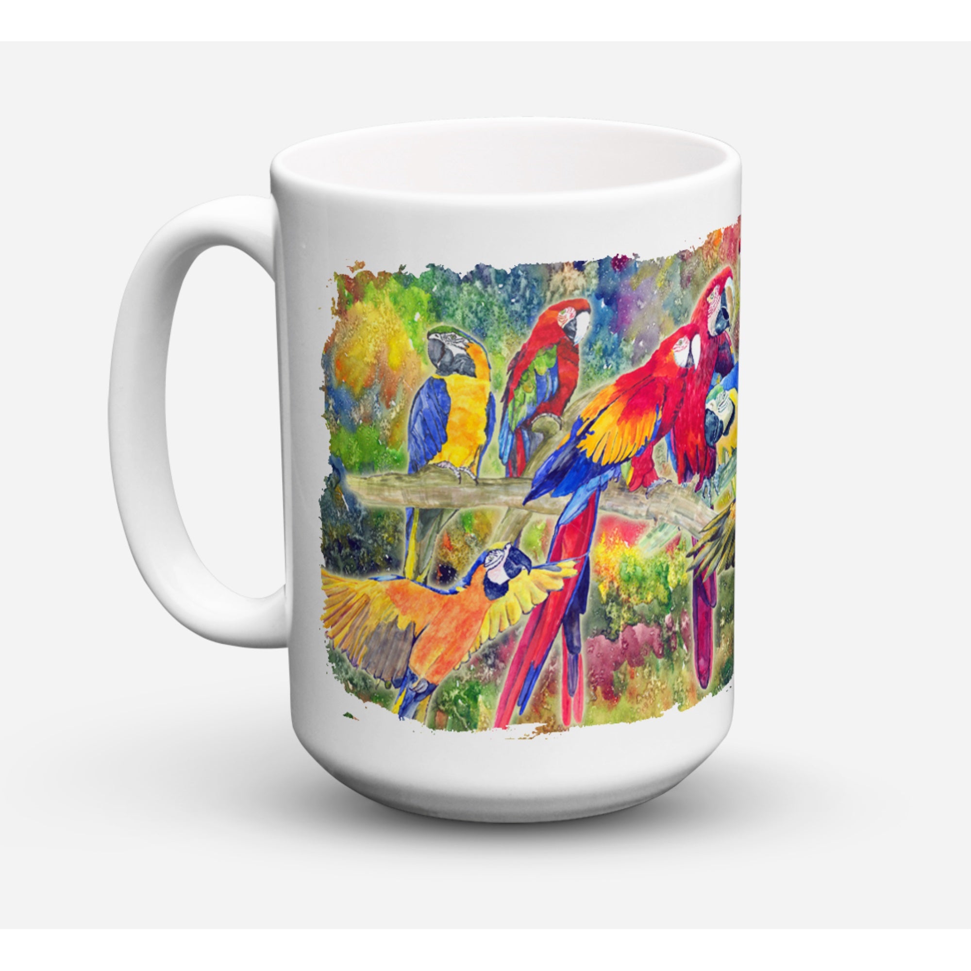 Parrot Coffee Mug 15 Oz