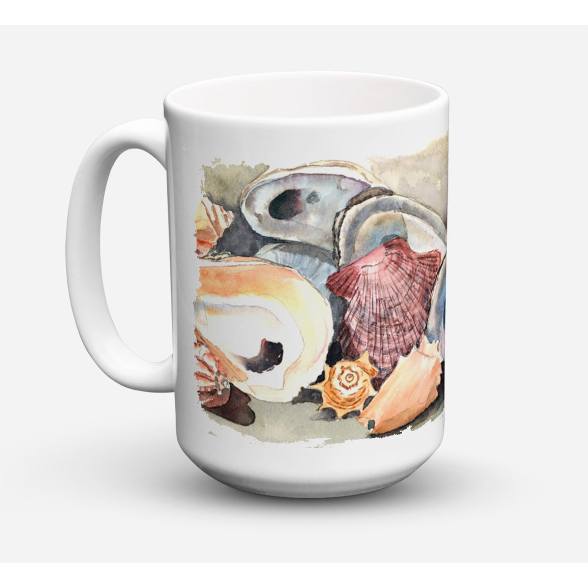 Sea Shells Coffee Mug 15 Oz