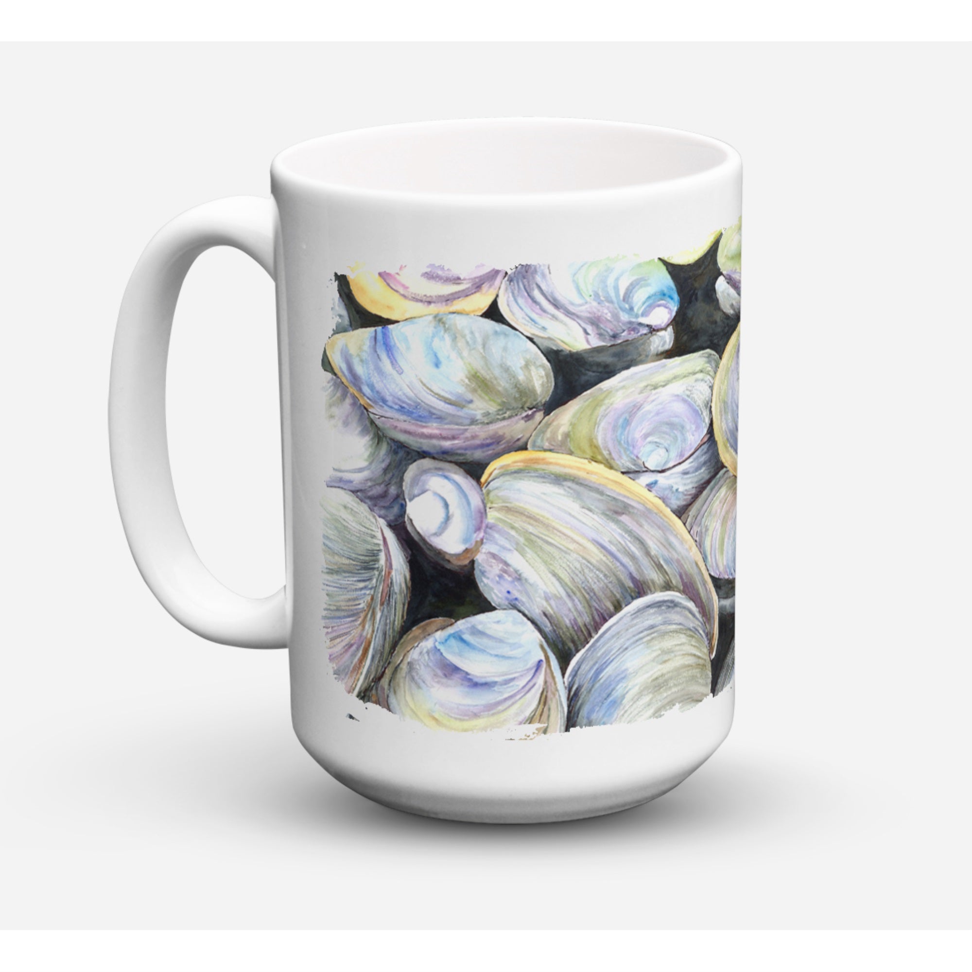 Clam Quahog Coffee Mug 15 Oz
