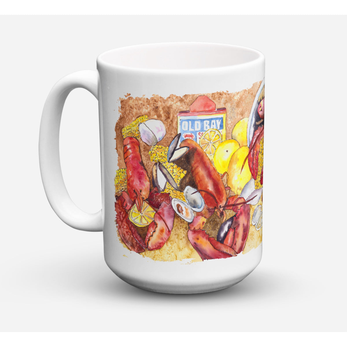 Lobster With Old Bay Coffee Mug 15 Oz