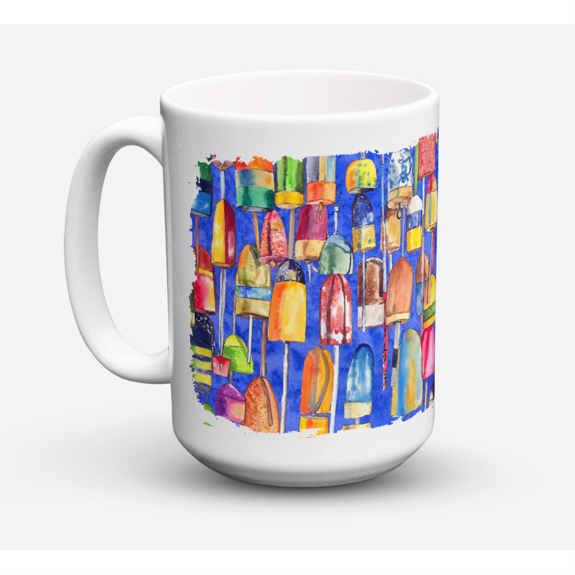 Lobster Bouys Coffee Mug 15 Oz