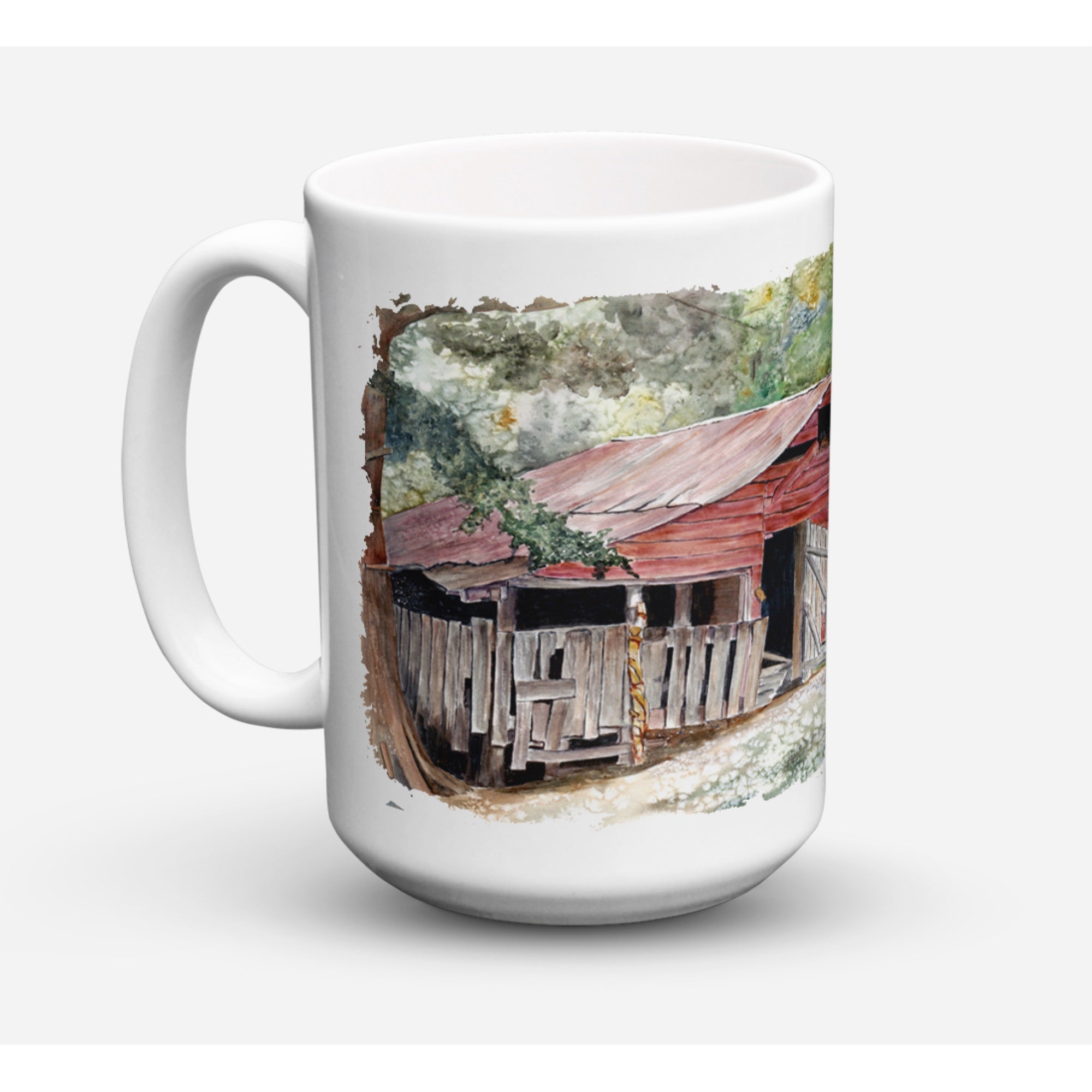 Old Barn Coffee Mug 15 Oz
