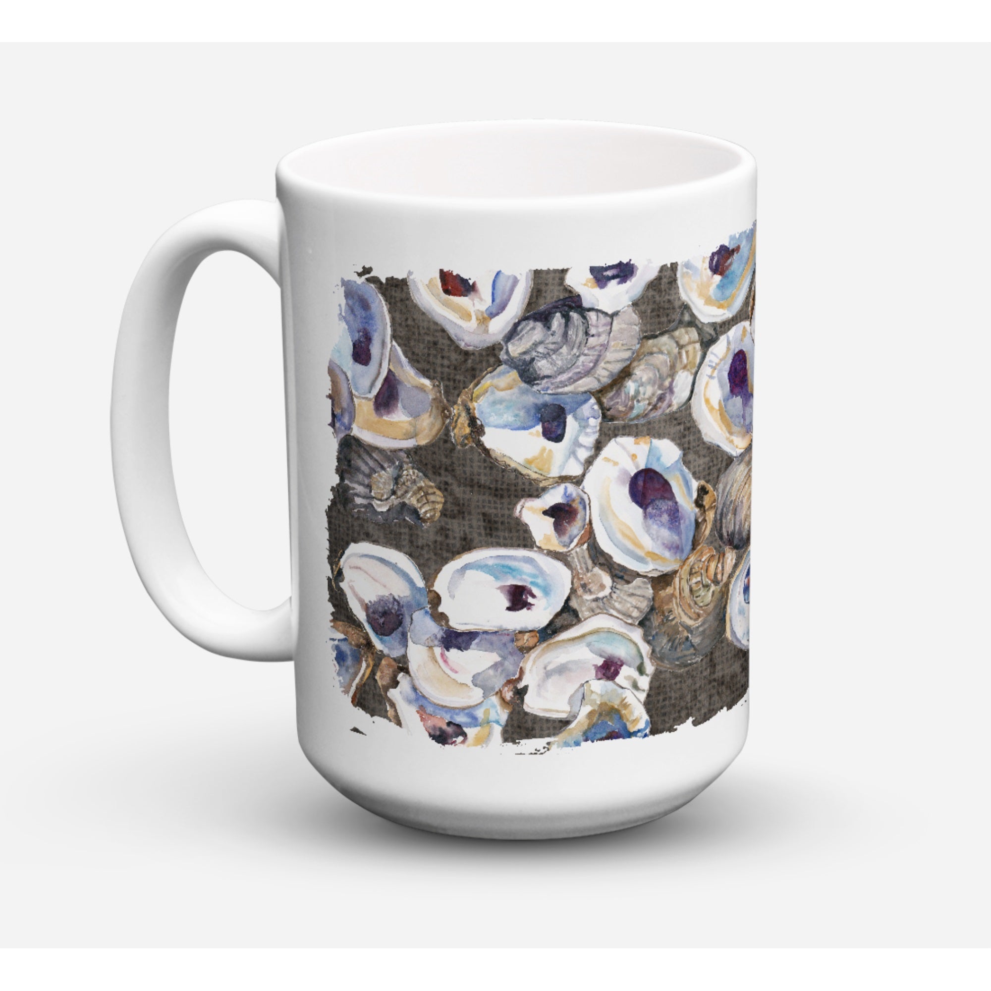 Oysters Coffee Mug 15 Oz