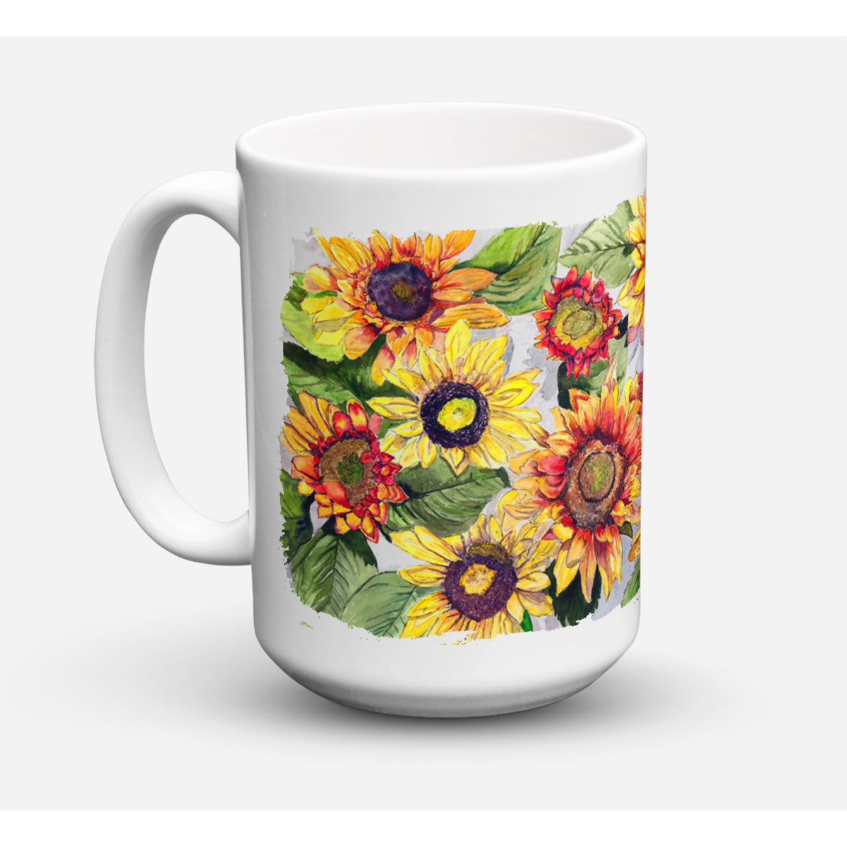 Sunflowers Coffee Mug 15 Oz