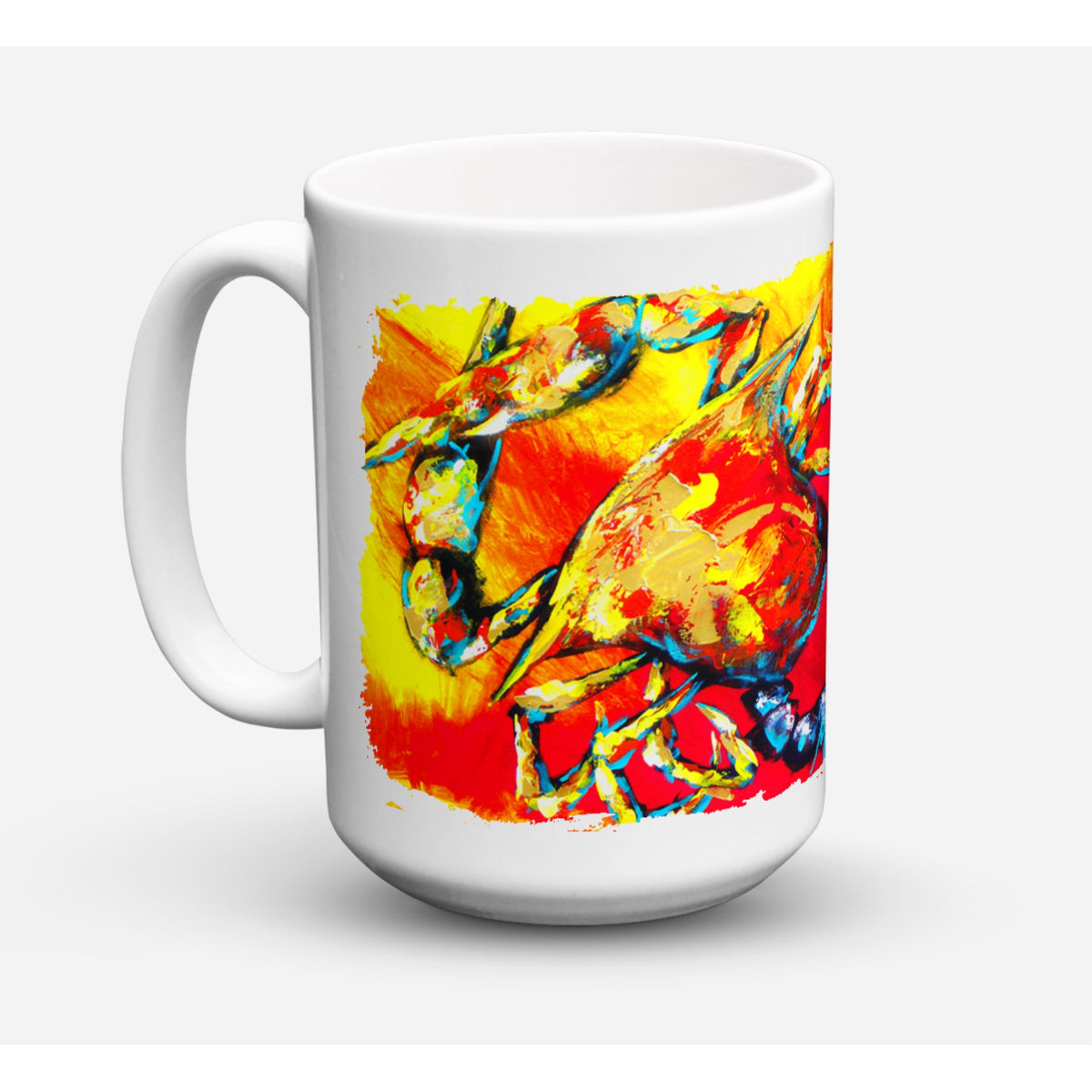 Crab Hot Dang Coffee Mug 15 Oz