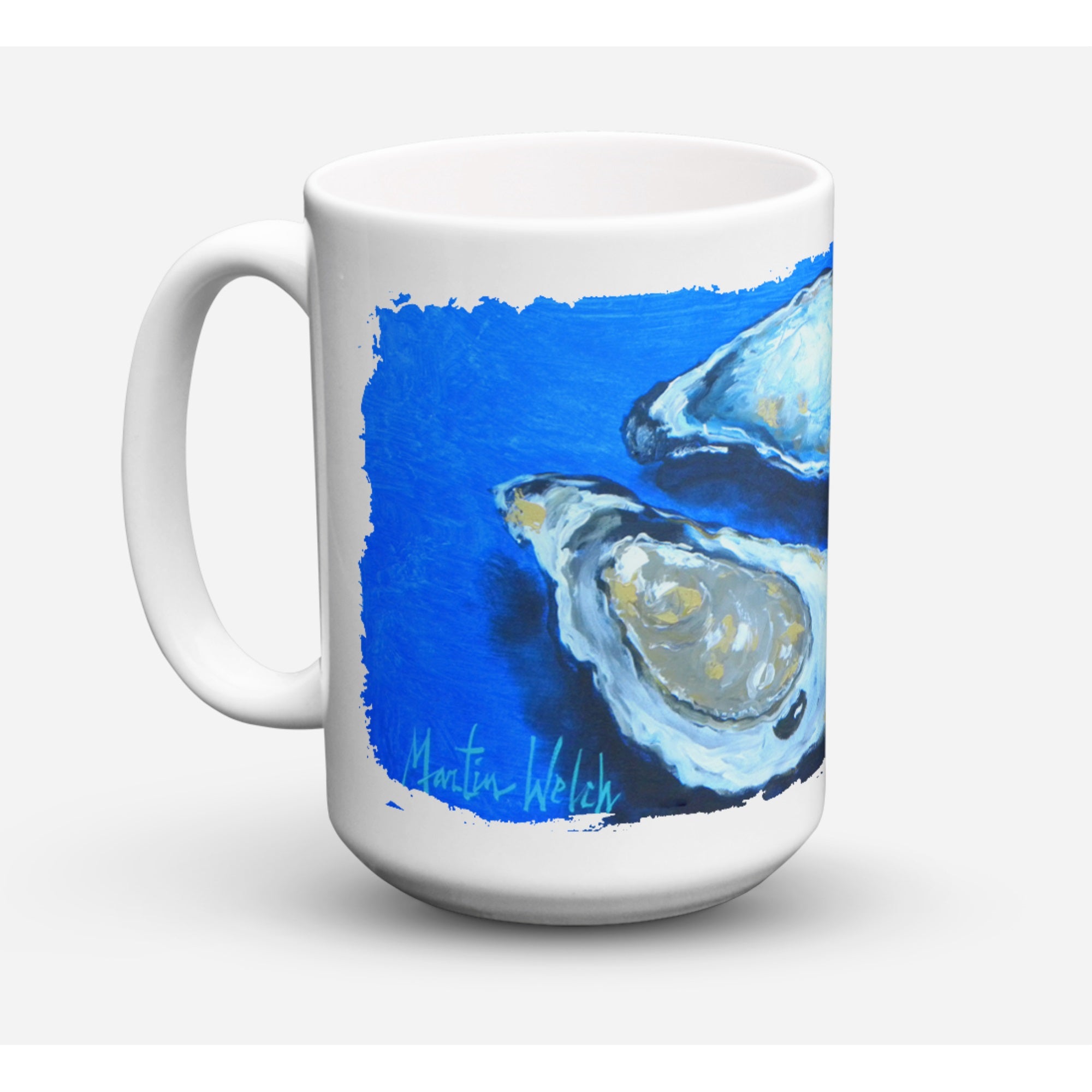 Oysters Seafood Four Coffee Mug 15 Oz