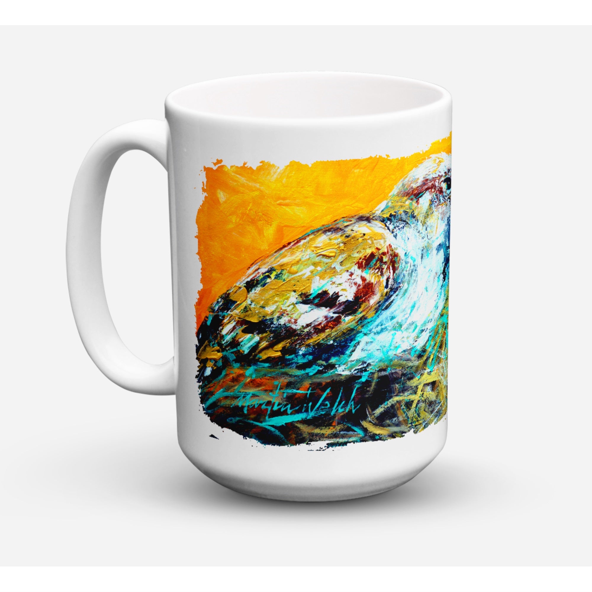 Look At The Birdie Coffee Mug 15 Oz