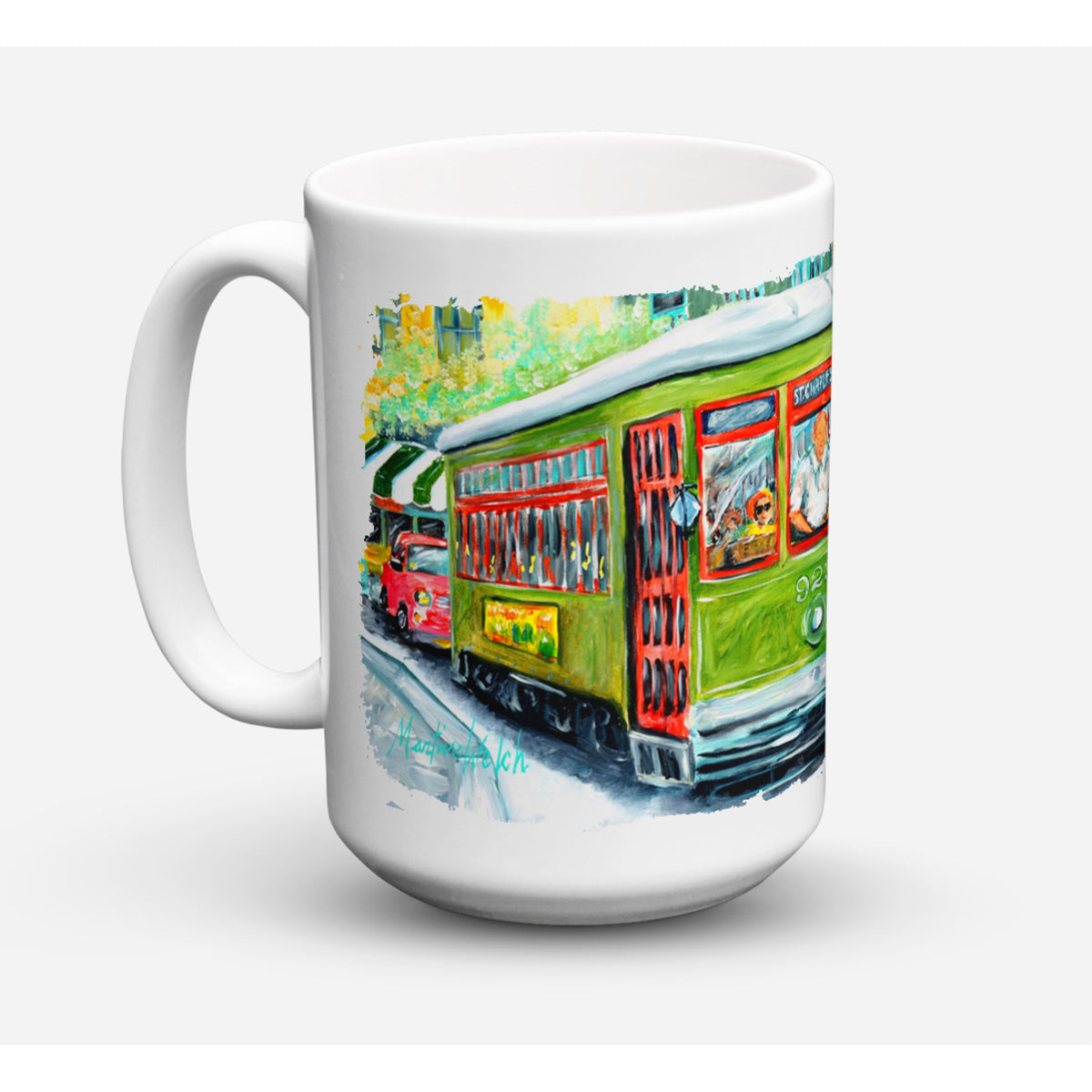Street Car Coffee Mug 15 Oz