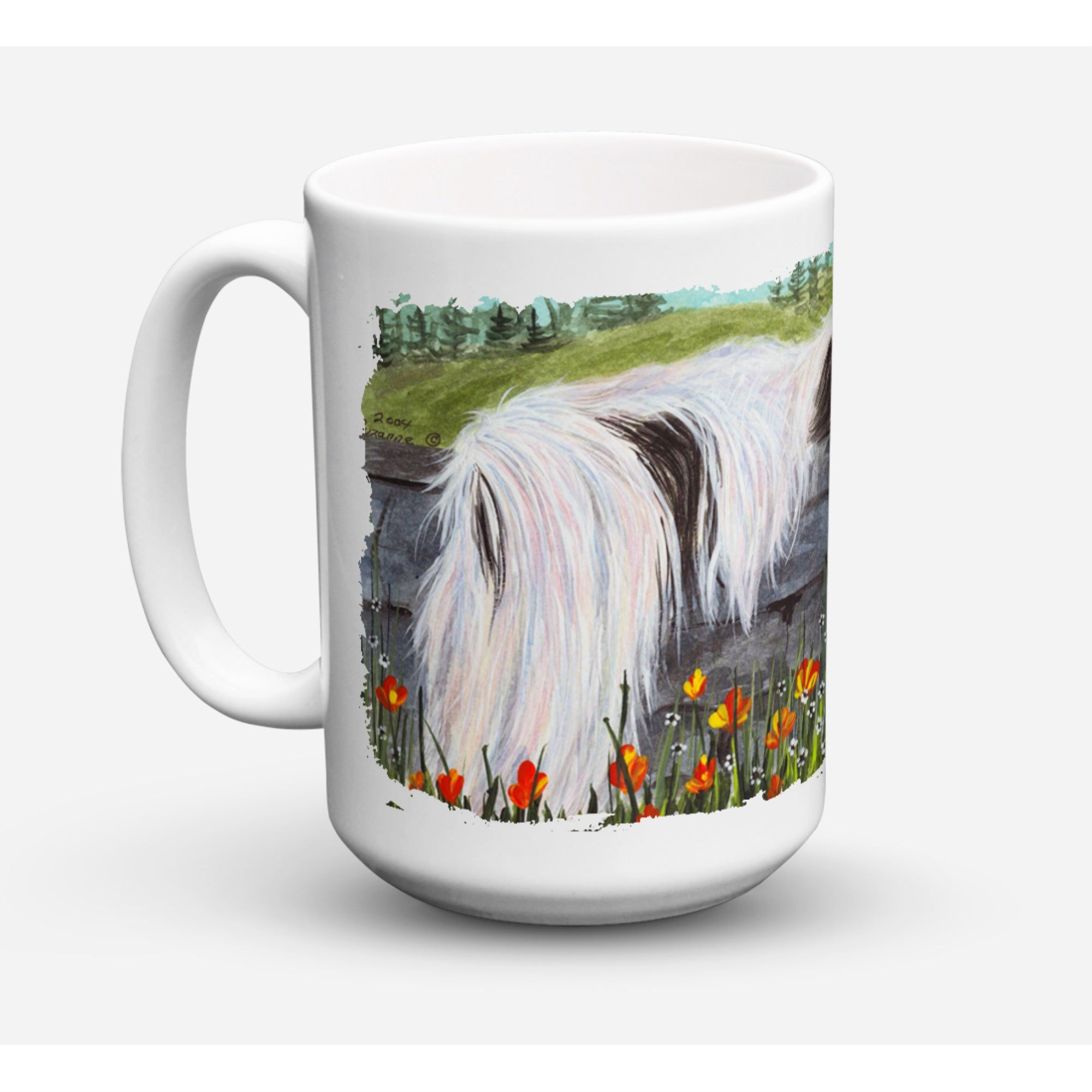 Japanese Chin Coffee Mug 15 Oz
