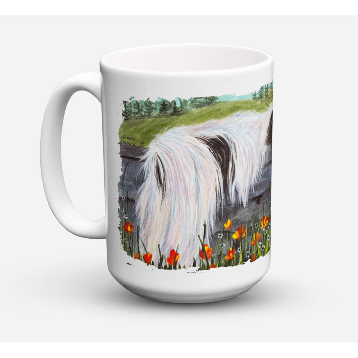 Japanese Chin Coffee Mug 15 Oz