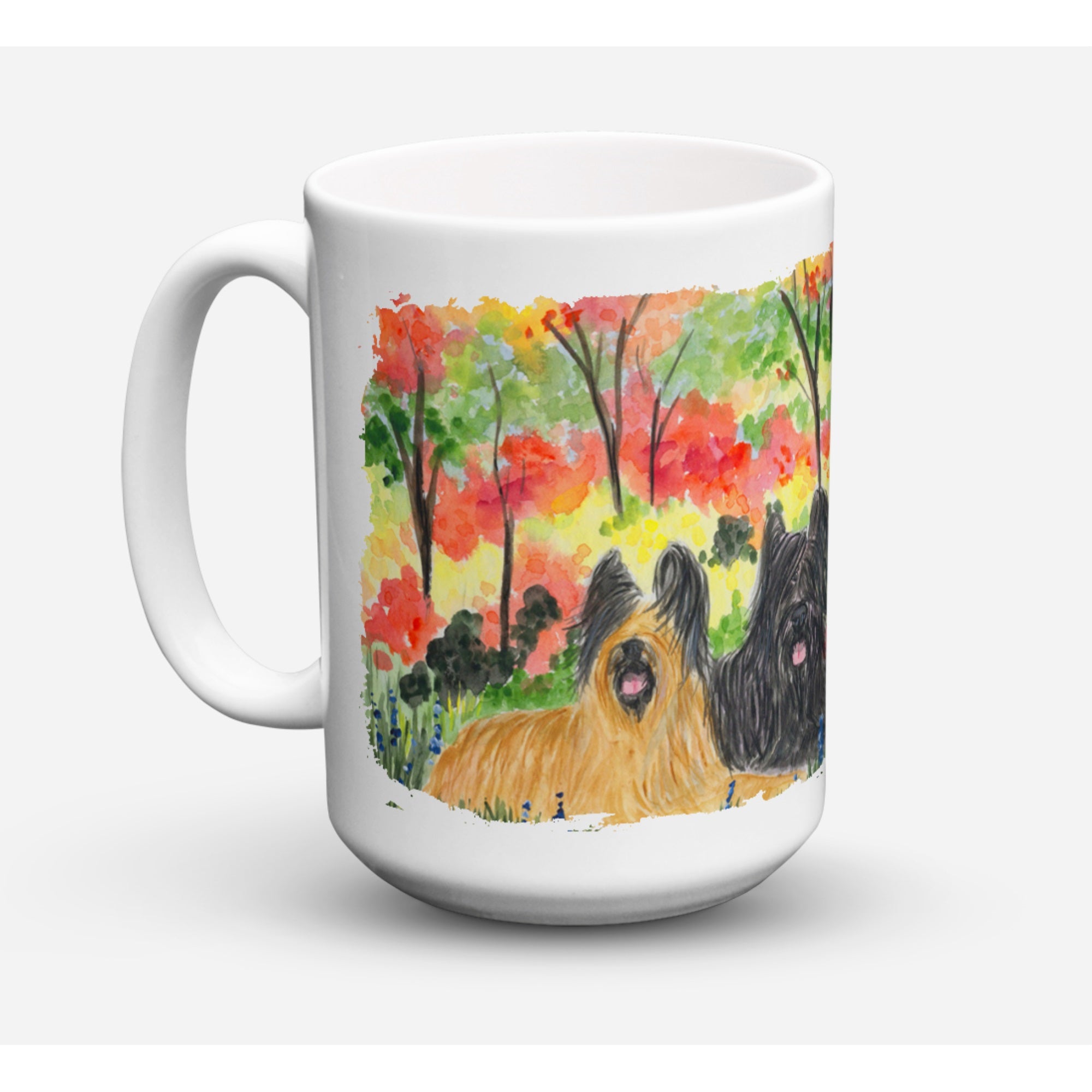Briard Coffee Mug 15 Oz