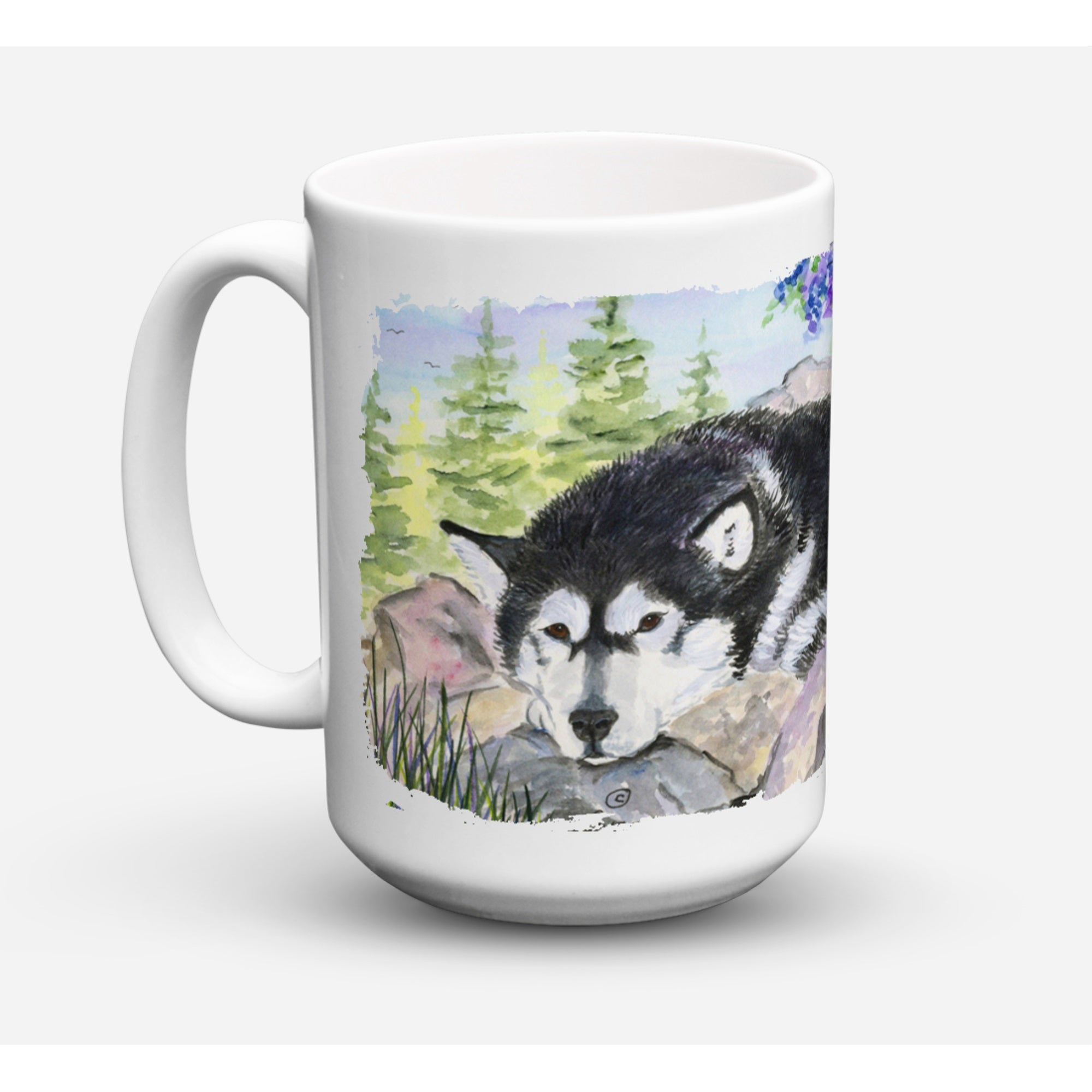 Alaskan Malamute Coffee Mug 15 Oz