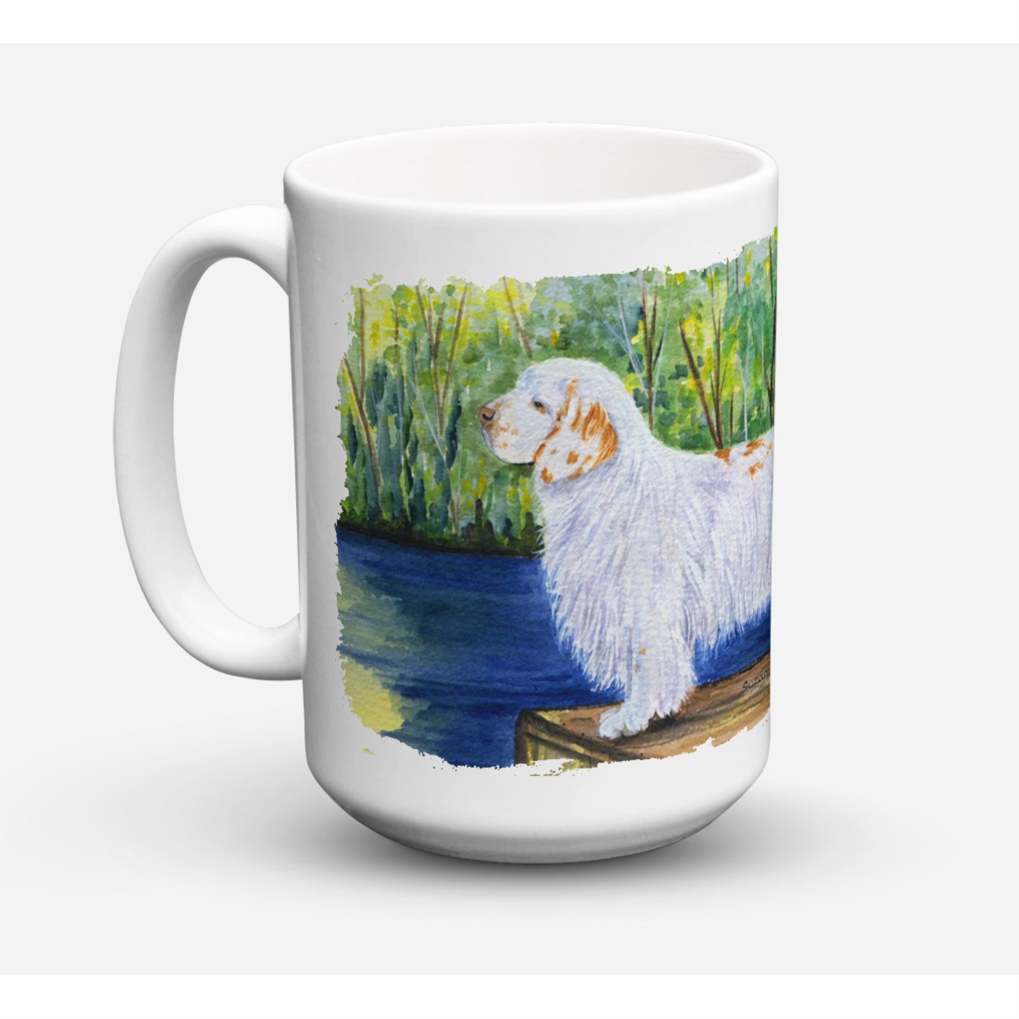 Clumber Spaniel Coffee Mug 15 Oz
