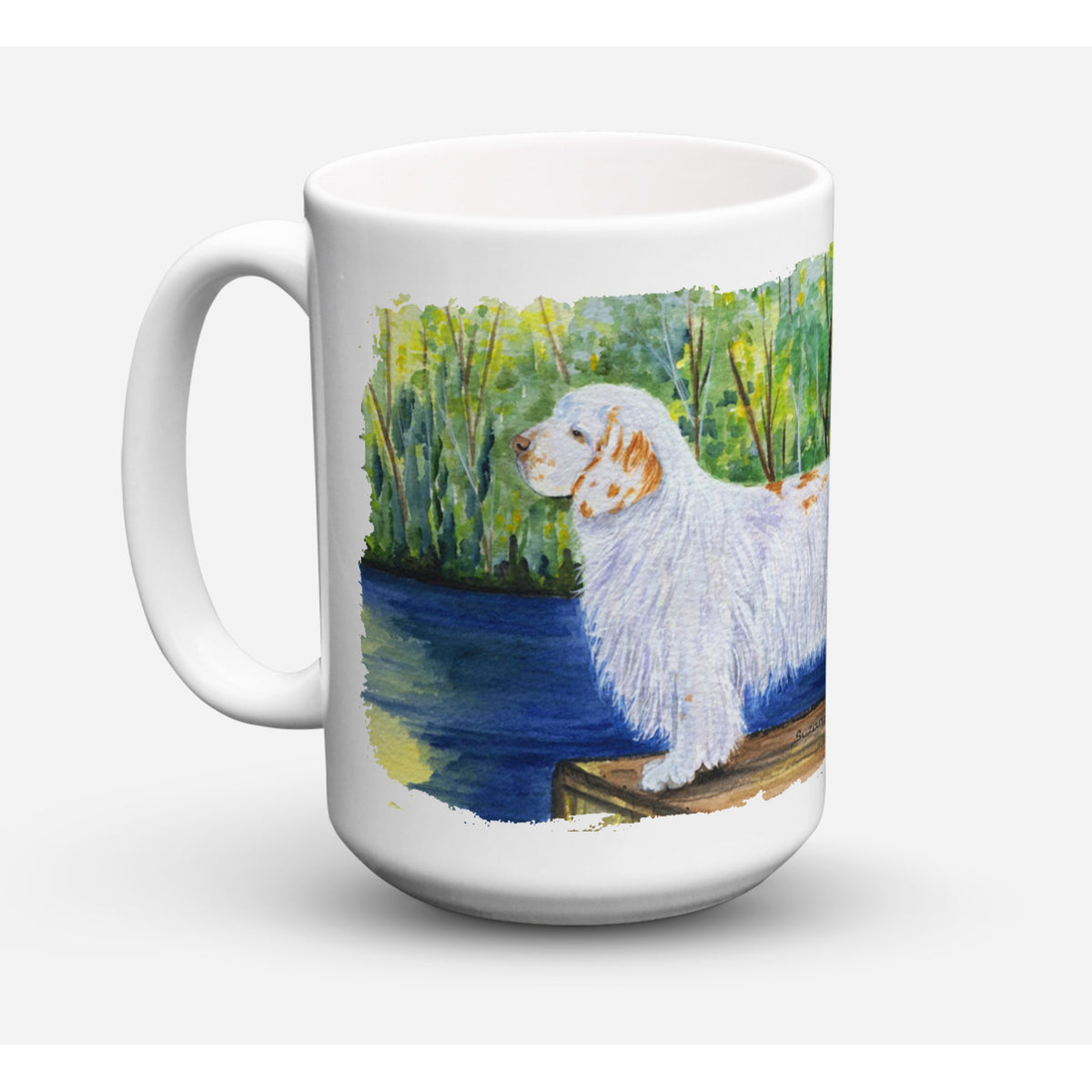 Clumber Spaniel Coffee Mug 15 Oz