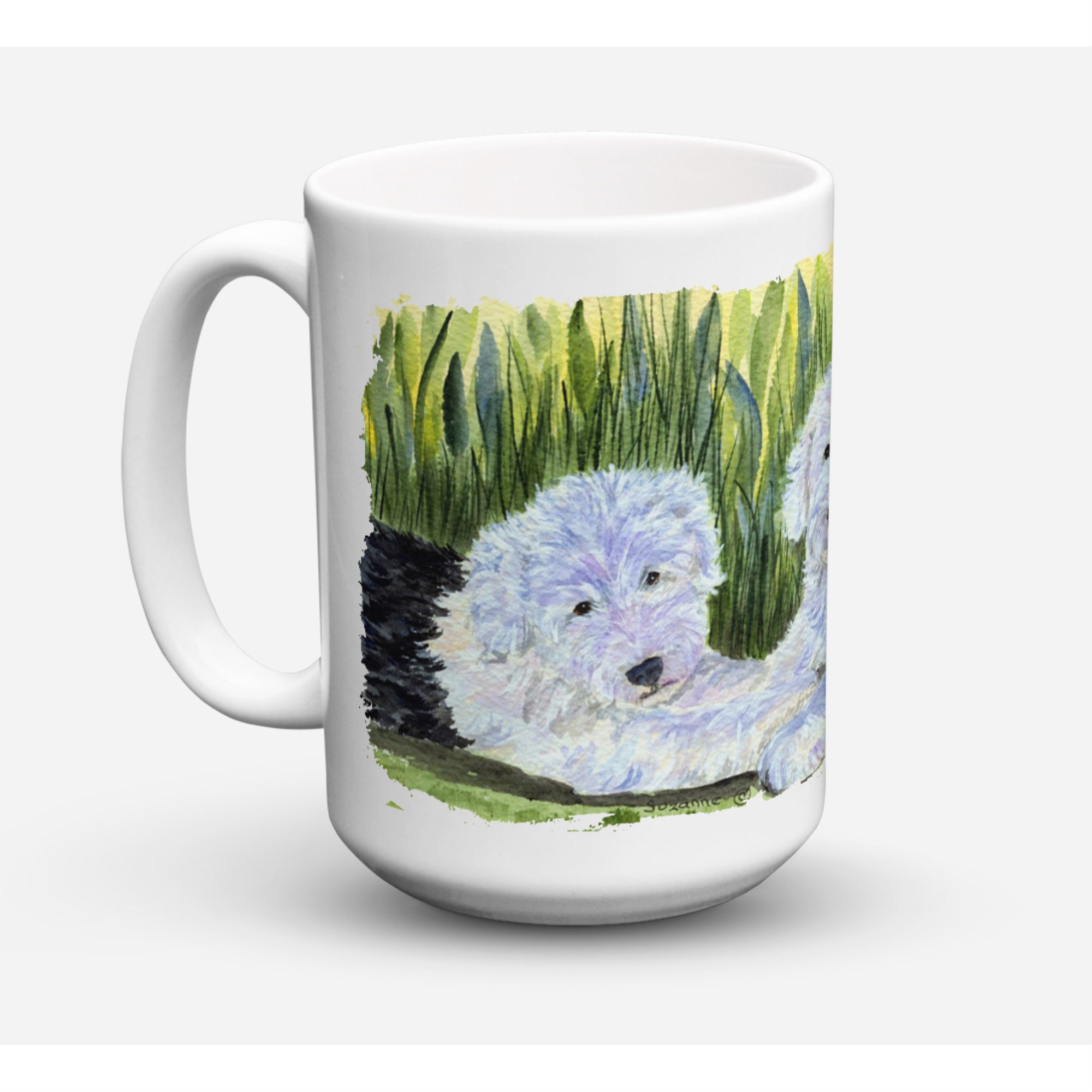 Old English Sheepdog Coffee Mug 15 Oz