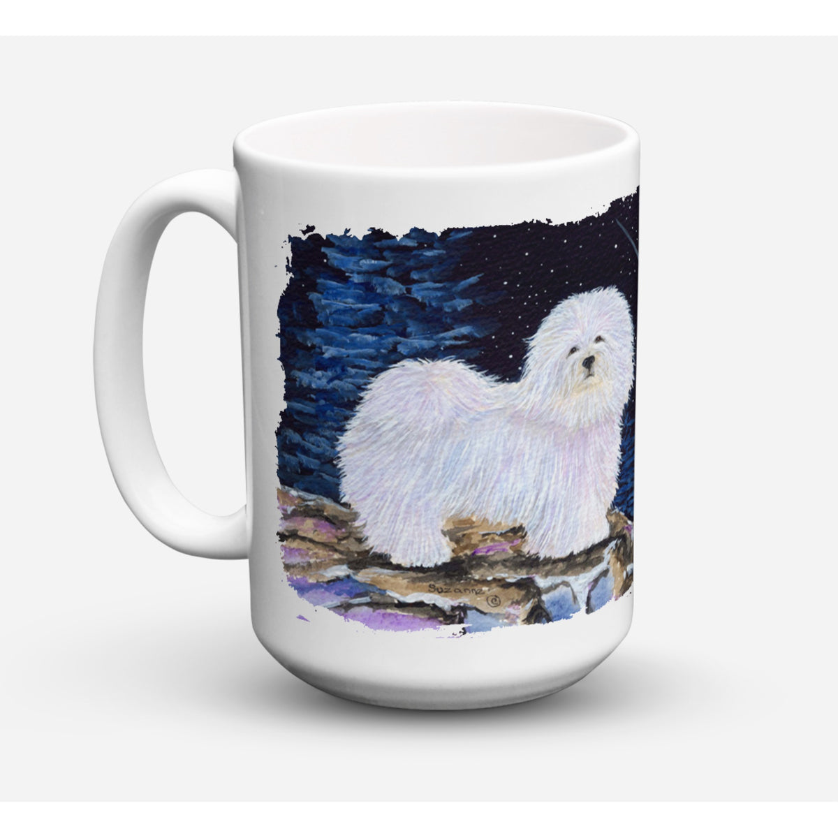Starry Night Coton De Tulear Coffee Mug 15 Oz