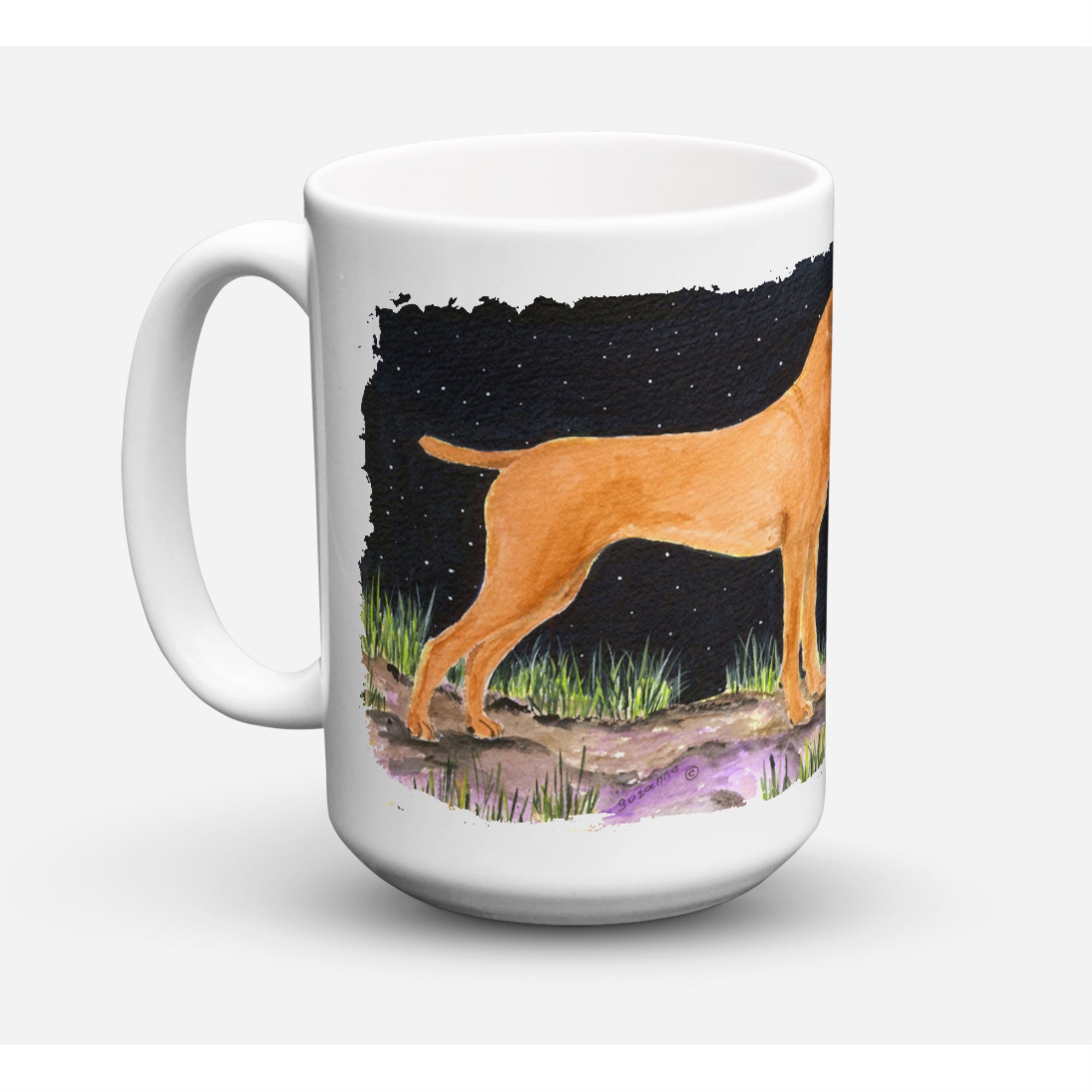Starry Night Vizsla Coffee Mug 15 Oz
