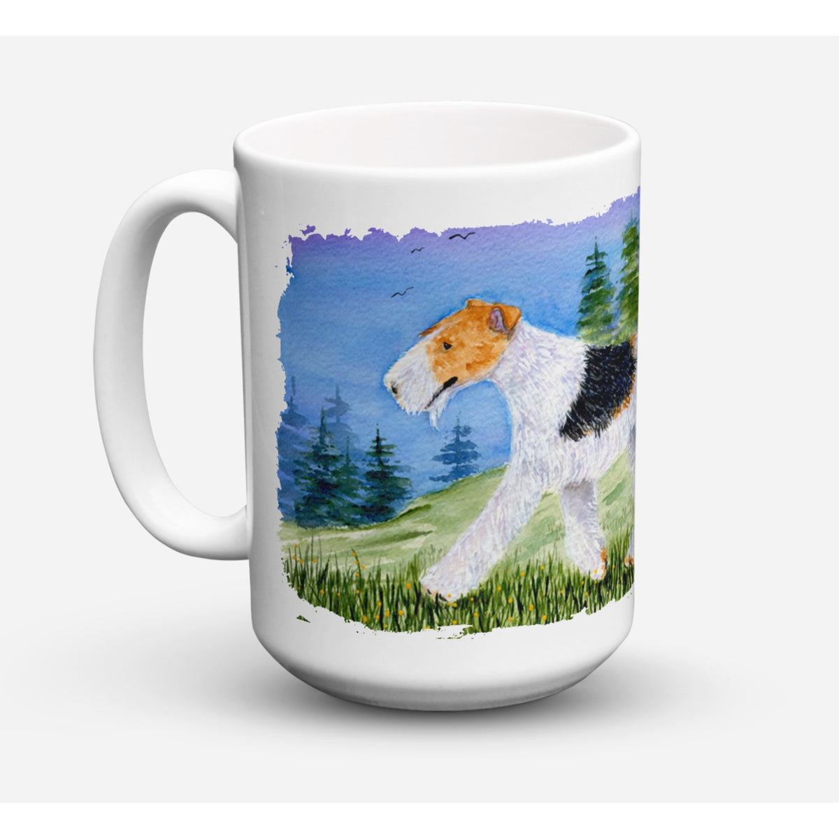Fox Terrier Coffee Mug 15 Oz