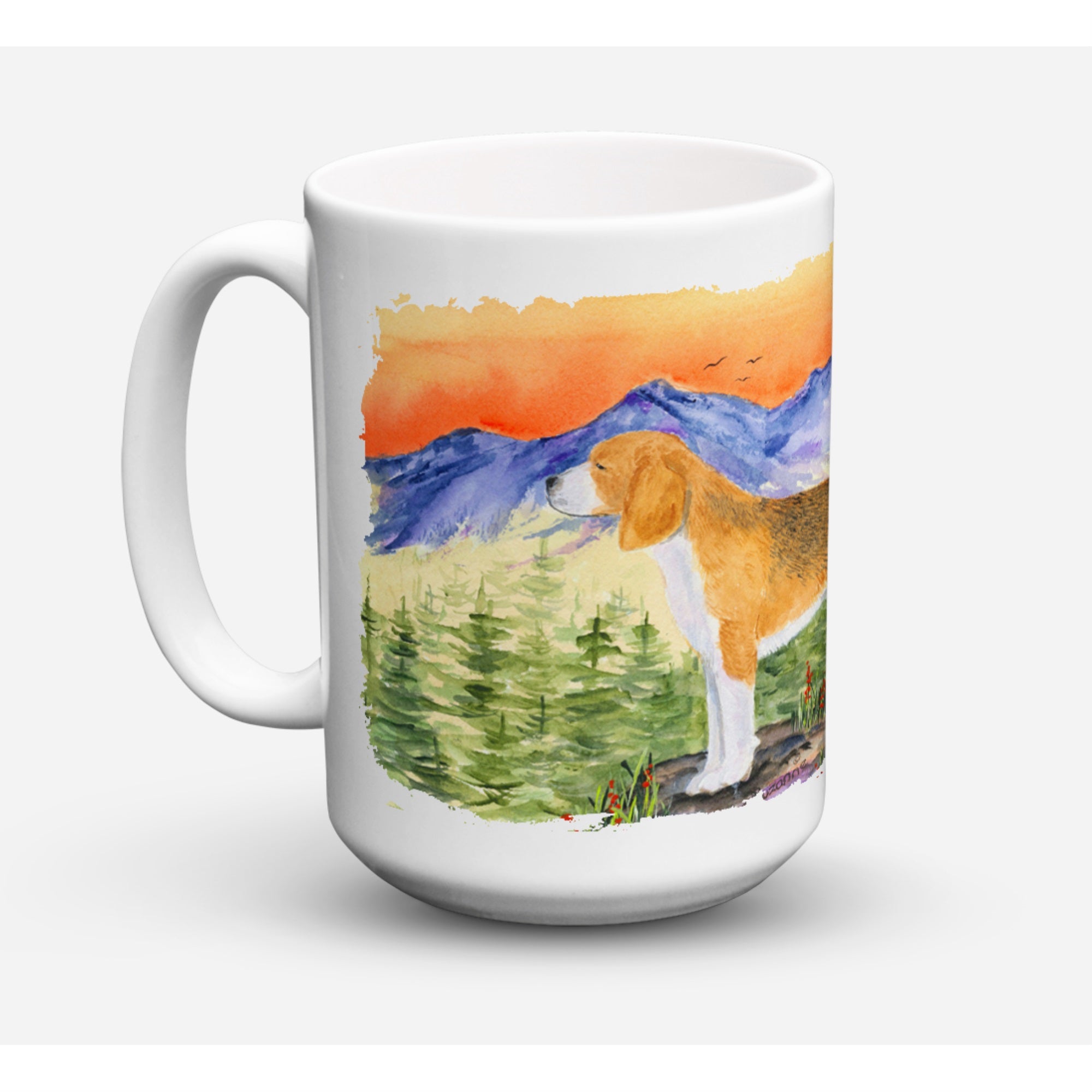 Beagle Coffee Mug 15 Oz