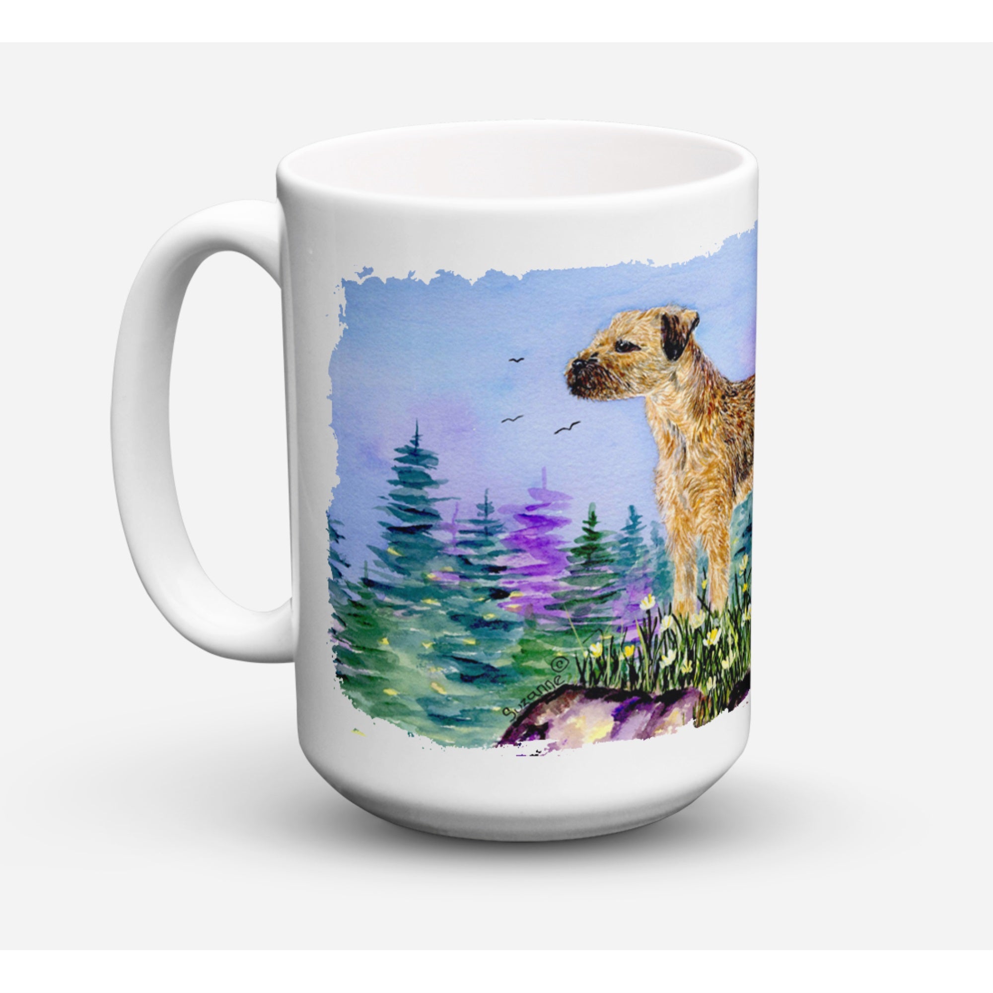 Border Terrier Coffee Mug 15 Oz