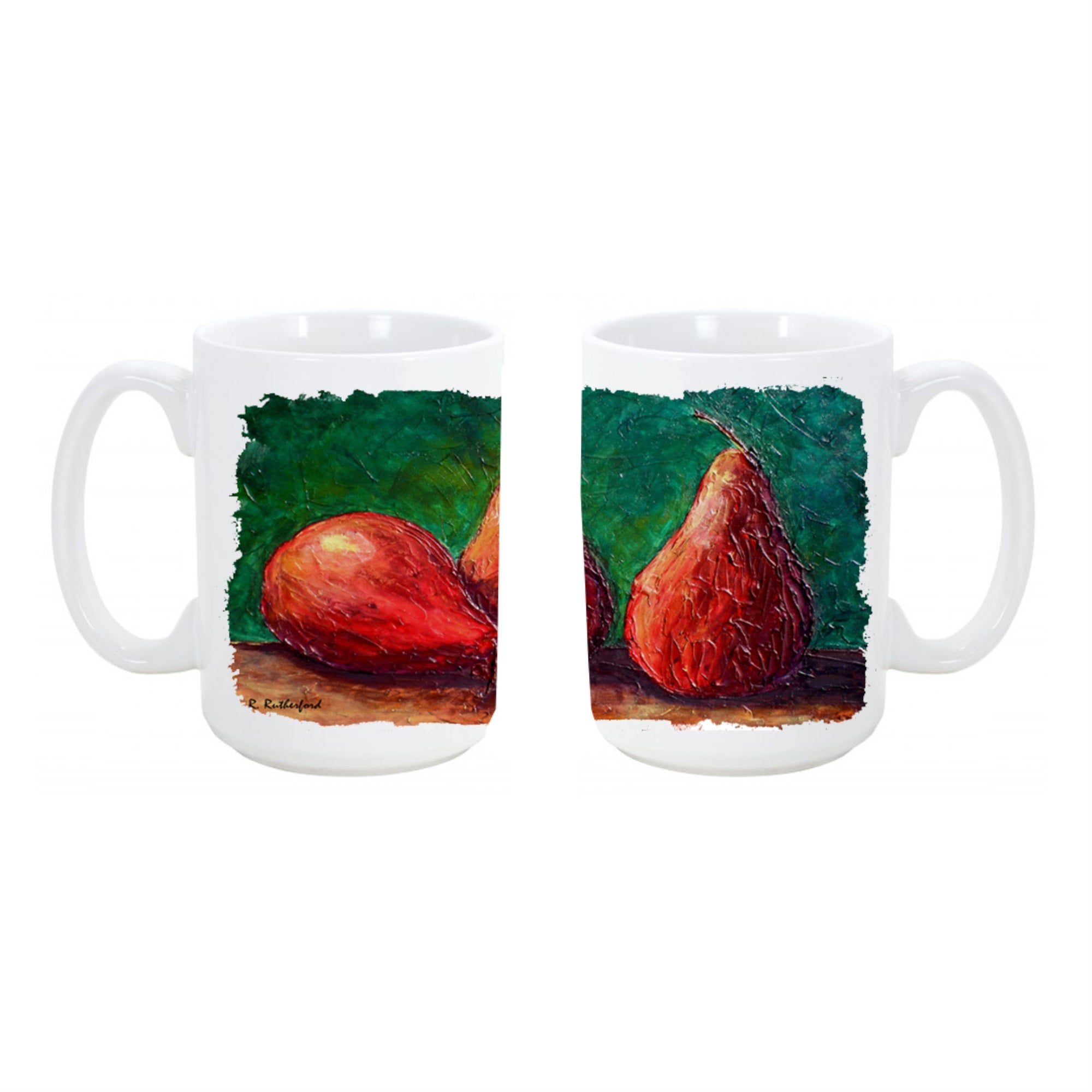 Pears Coffee Mug 15 Oz