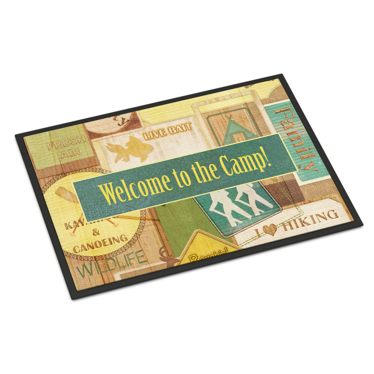Welcome To The Camp Indoor Or Outdoor Mat 18X27
