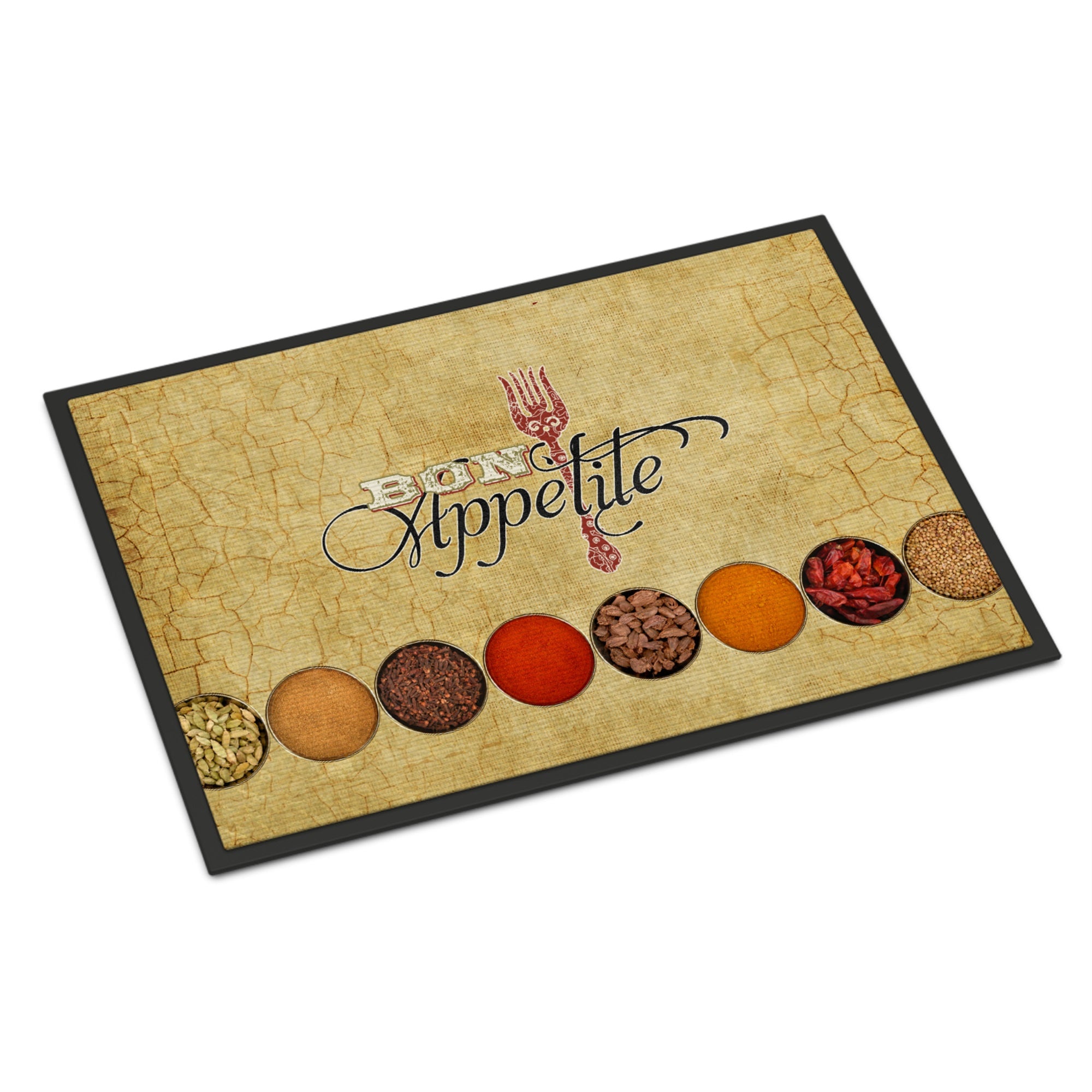 Bon Appetite And Spices Indoor Or Outdoor Mat 18X27