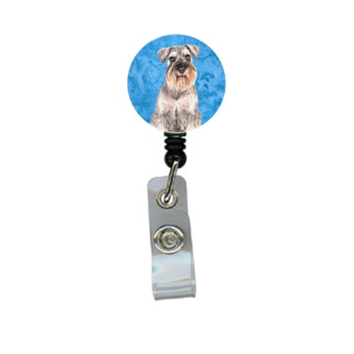 German Shepherd Retractable Badge Reel
